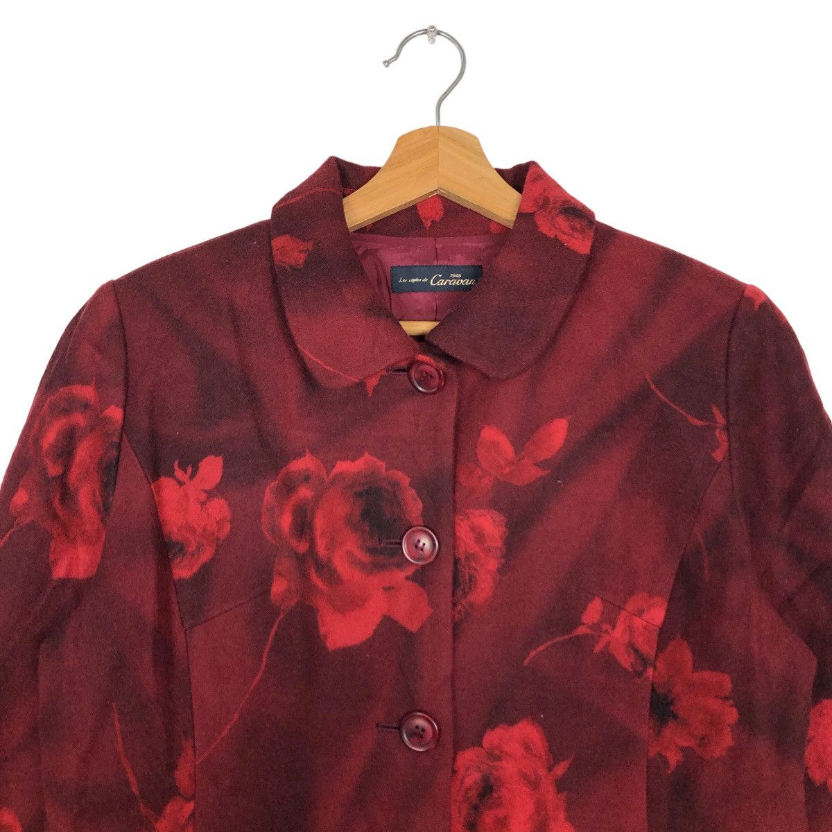 Issey Miyake 🔥Runway Double Breast Jacket Caravan Issey Miyake Flower Size M / US 6-8 / IT 42-44 - 3 Thumbnail