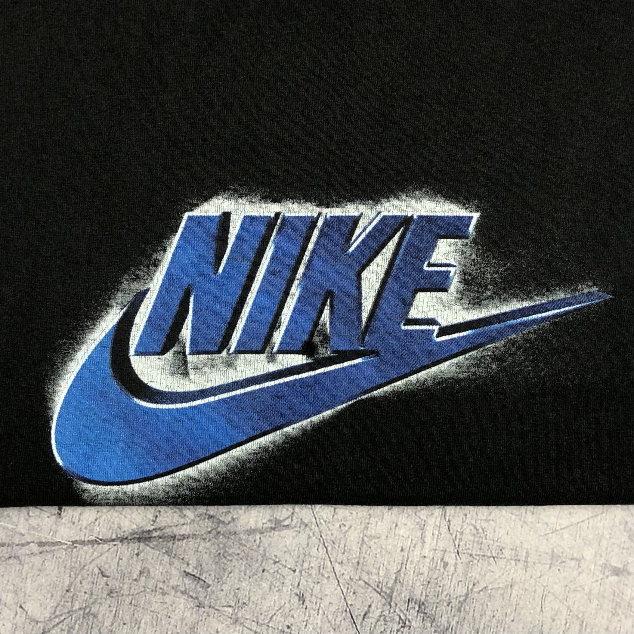 Nike Y2K Nike Centre Graphic Script Swoosh Vintage Tee gorpcore Size US M / EU 48-50 / 2 - 3 Thumbnail