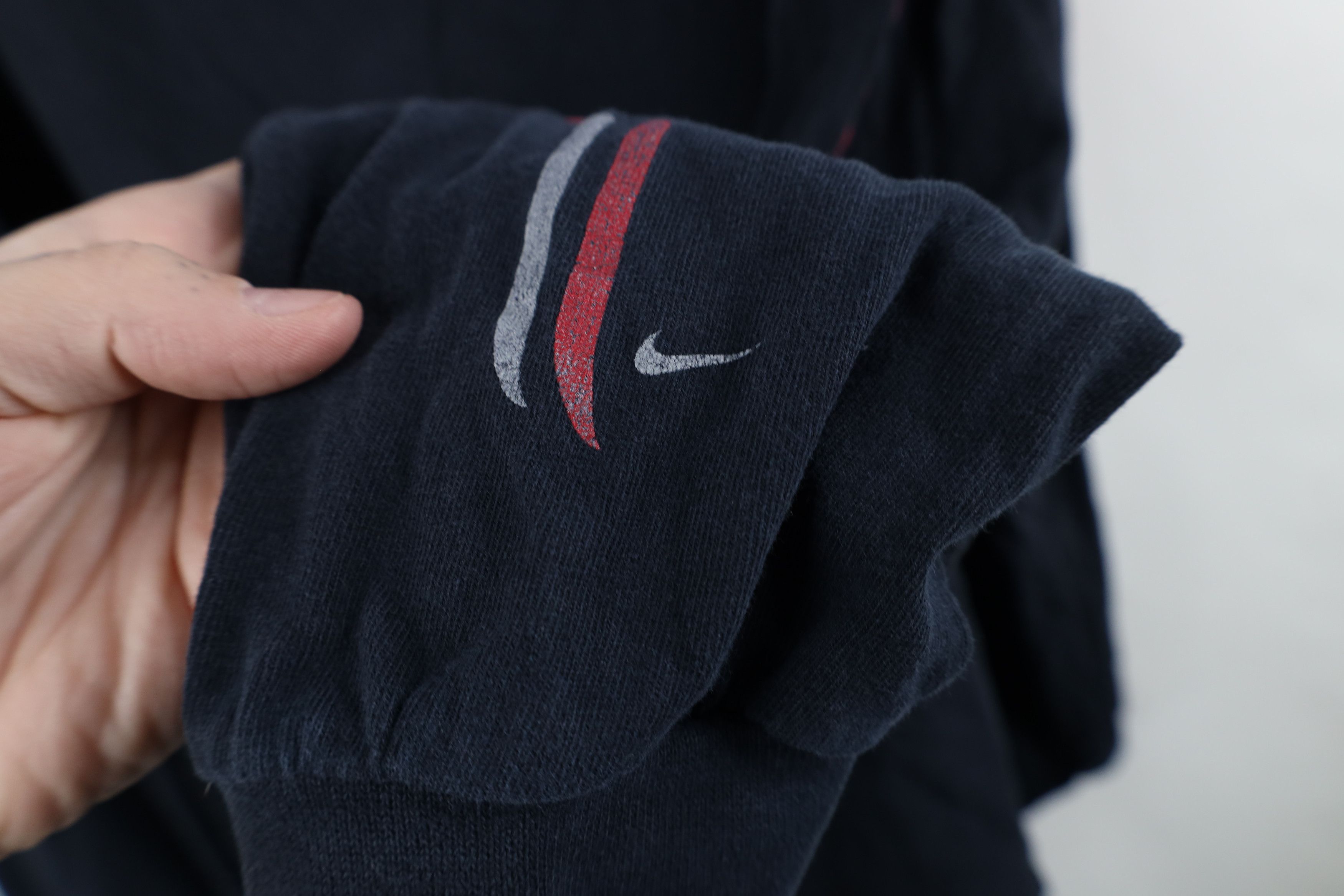 Nike Vintage 90s Y2K Nike Scott Mini Swoosh Long Sleeve T-Shirt Size US XL / EU 56 / 4 - 9 Thumbnail