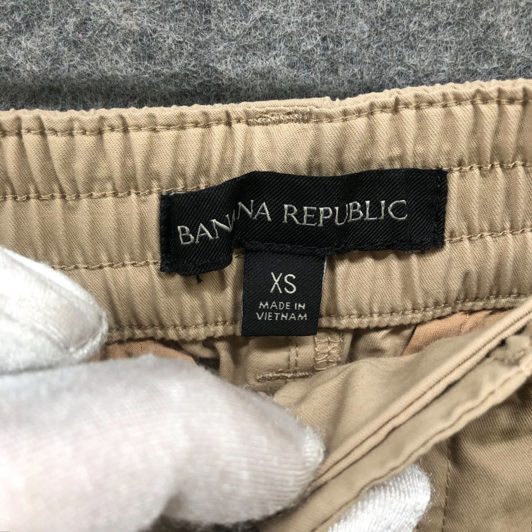 Banana Republic Banana Republic Cargo Chino Pants Womens XS Balloon Leg High Rise Performance Size 26" / US 2 / IT 38 - 6 Thumbnail