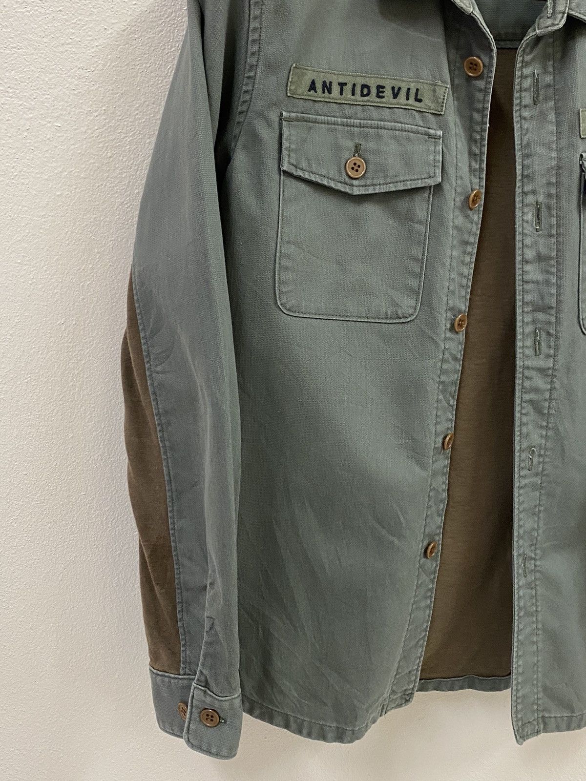 Undercover 🔥Rare Piece🔥Undercoverism Anti Devil Jacket Shirt Button Up Size US M / EU 48-50 / 2 - 4 Thumbnail