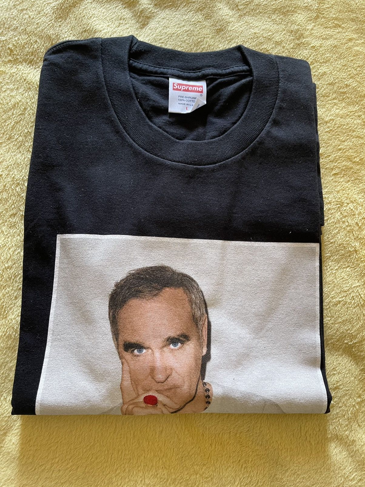 Supreme Supreme black morrissey photo tee T-shirt Size US L / EU 52-54 / 3 - 1 Thumbnail