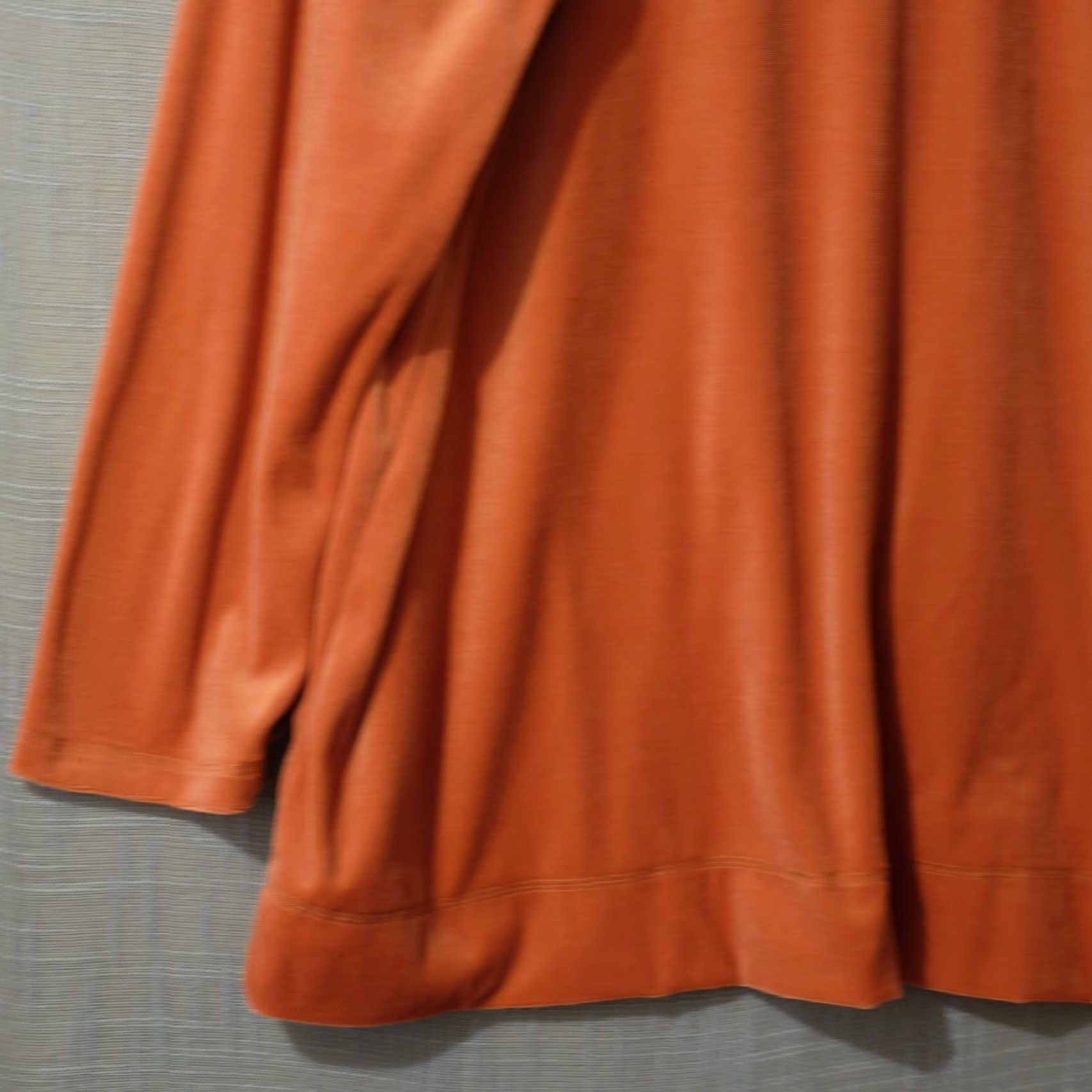 Blair VINTAGE Blair Orange Velour Sweatshirt w/Side Slits Pullover Women's XL Shirt Womens XL Orange Velour Blair Sweatshirt with Side Slits Tunic 90s/90s? Size XL / US 12-14 / IT 48-50 - 7 Thumbnail