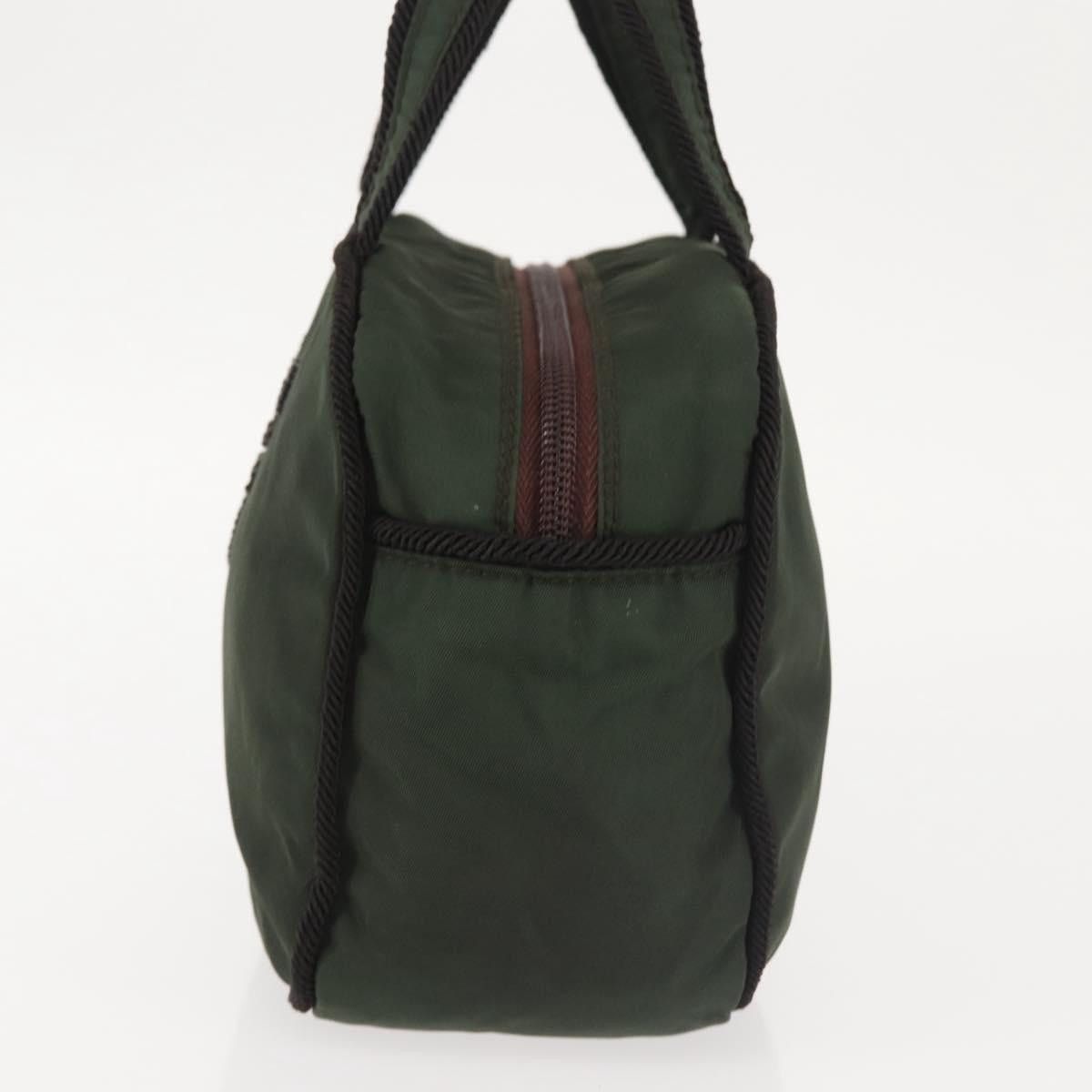 Prada PRADA Hand Bag Nylon Khaki Size ONE SIZE - 4 Thumbnail