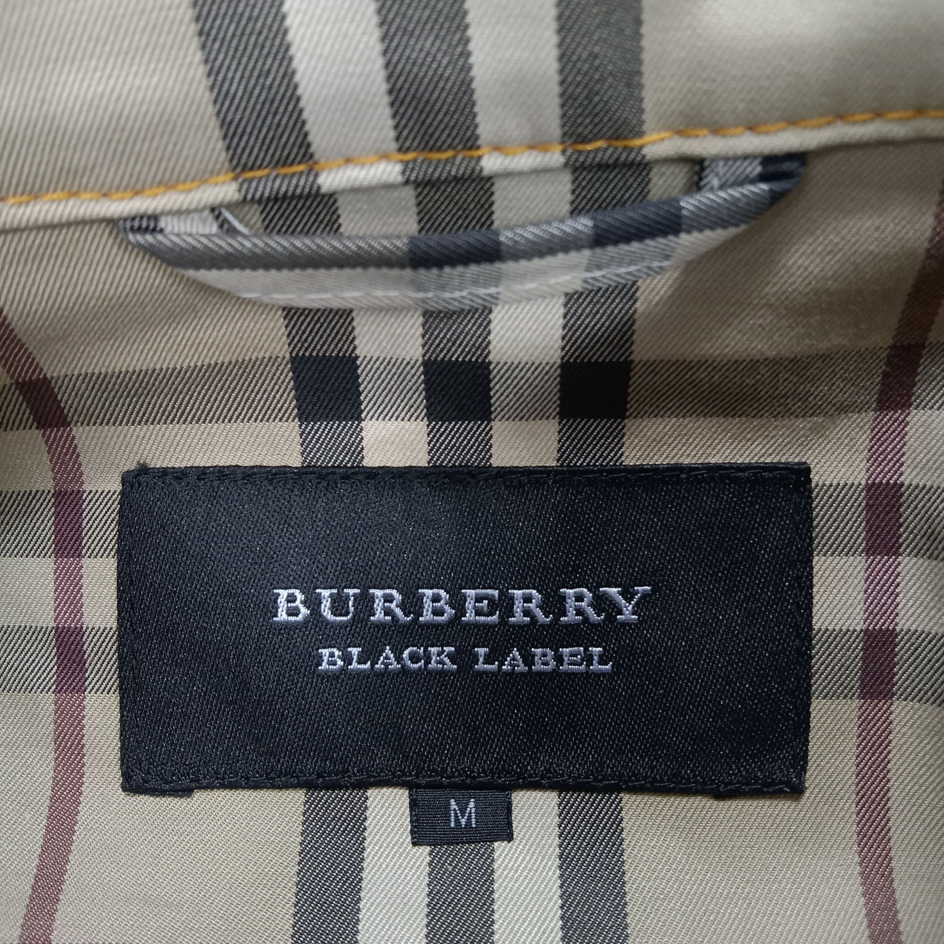 Burberry × Vintage Burberry Black Label Nova Check Denim Jacket Size US S / EU 44-46 / 1 - 3 Thumbnail