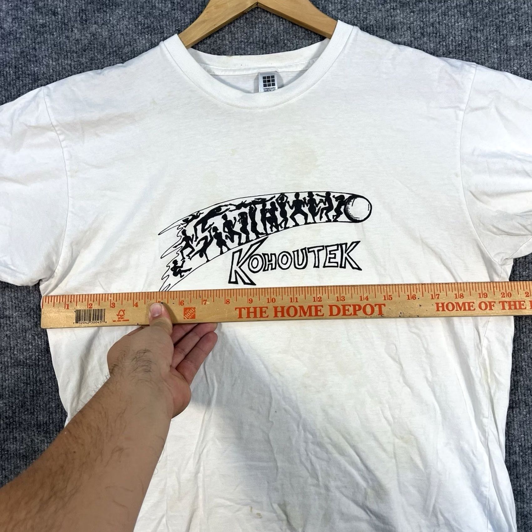 Vintage VINTAGE Slum Village Concert T-Shirt Large White Death By Stereo Tour Mens Size US L / EU 52-54 / 3 - 7 Thumbnail