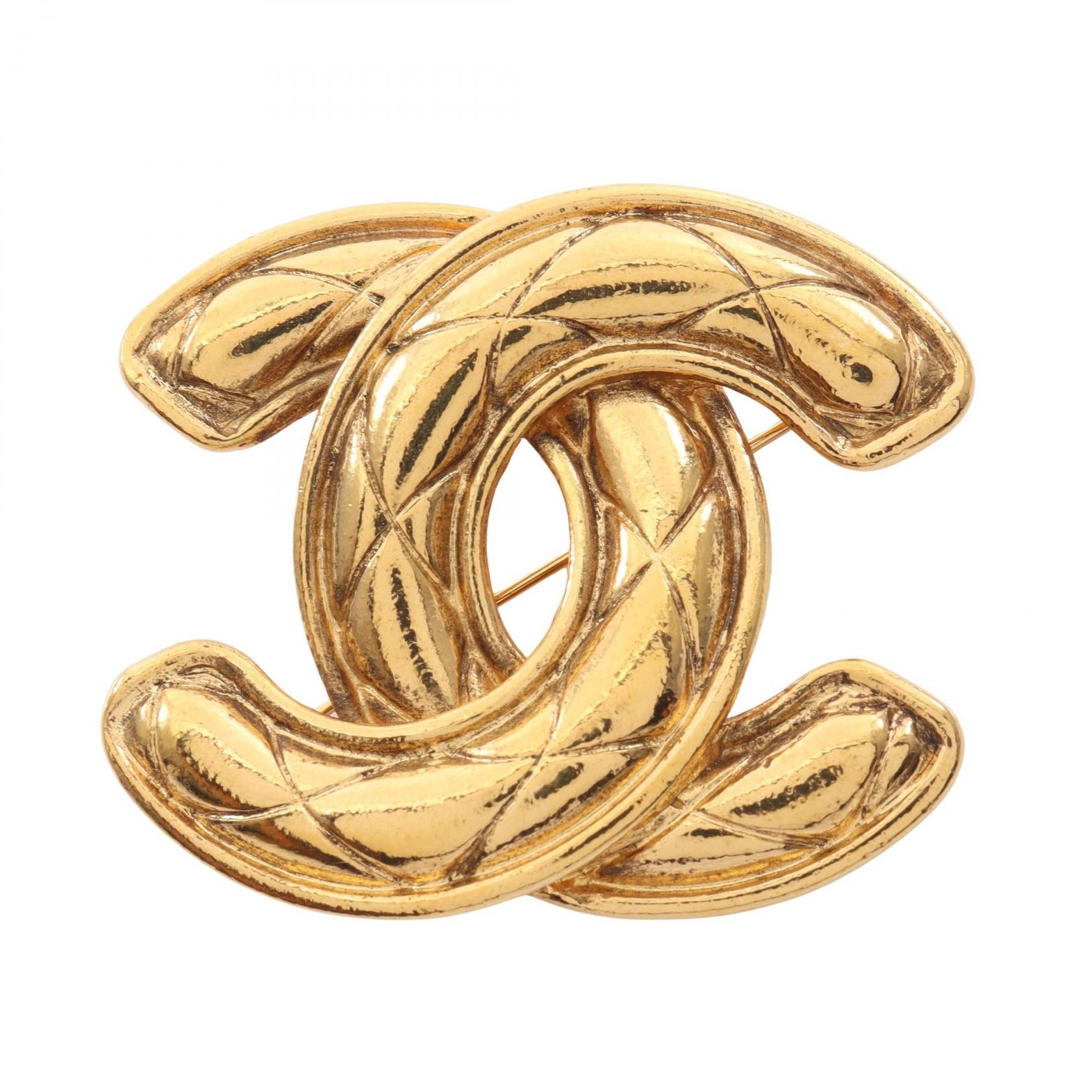 Chanel Chanel Chanel Coco Mark Brooch Metal Brooch DUTY FREE for USA Size ONE SIZE - 1 Thumbnail