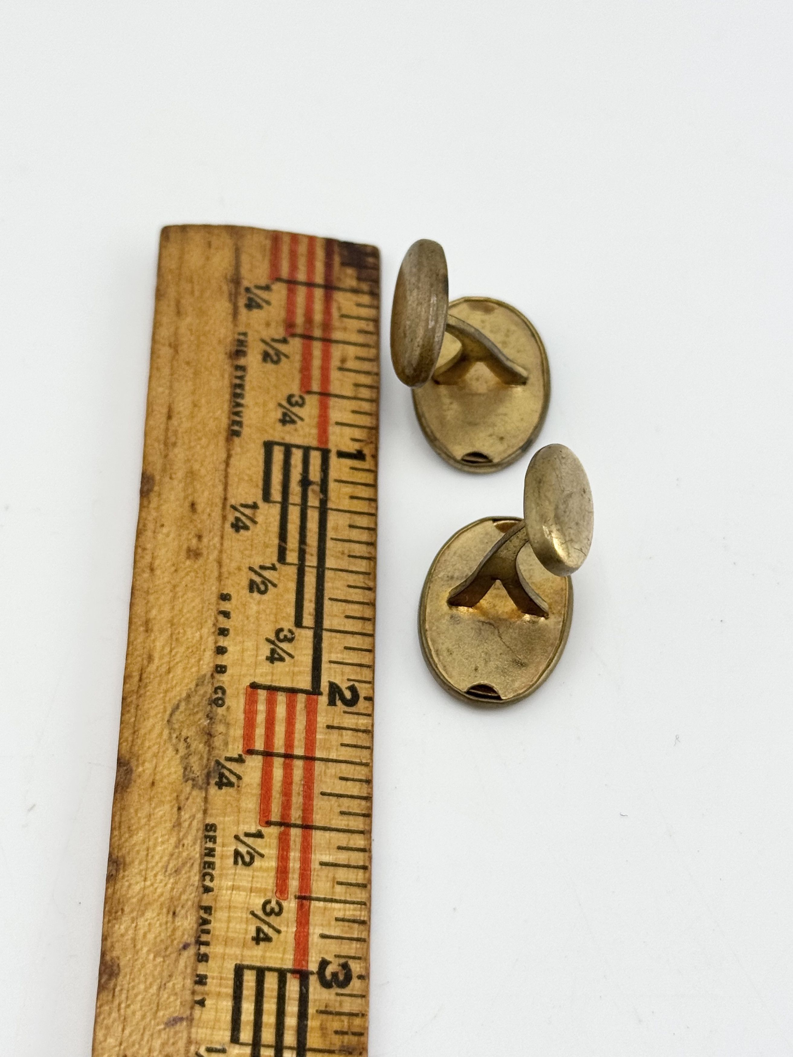Vintage Vintage gold filled engraved cuff links Size ONE SIZE - 4 Thumbnail