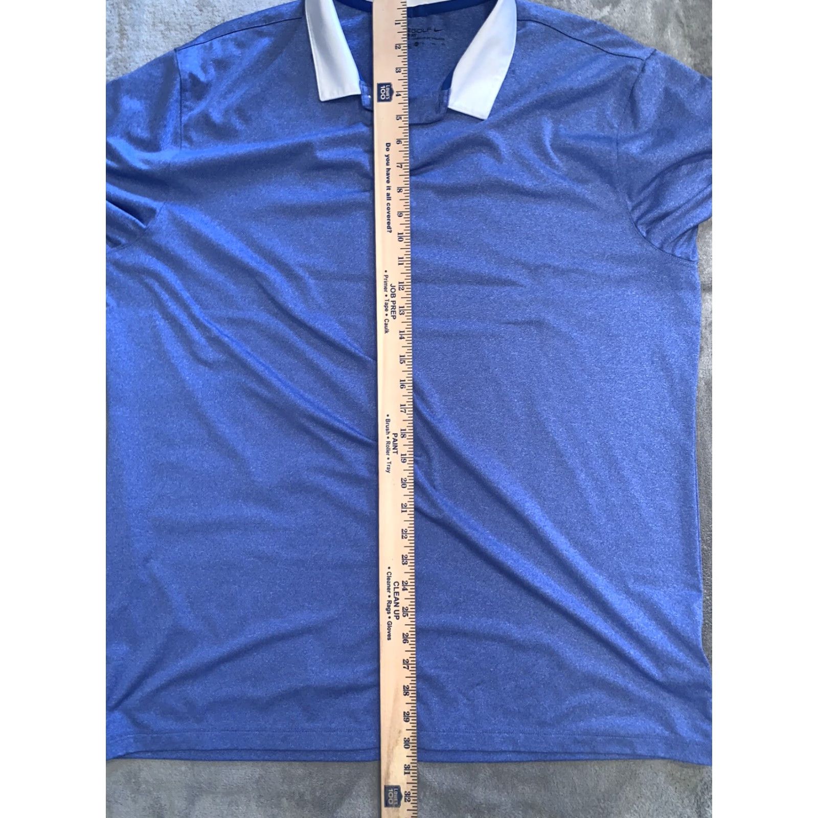 Nike NIKE GOLF DRI FIT SHIRT STANDARD XL BLUE Mens Size US XL / EU 56 / 4 - 5 Thumbnail