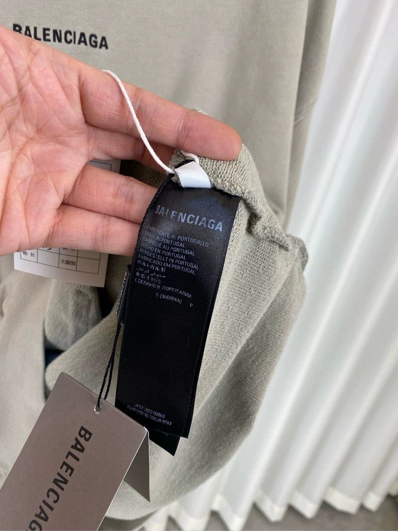 Balenciaga Balenciaga Classic letter logo printing on the chest destr Size US S / EU 44-46 / 1 - 7 Thumbnail
