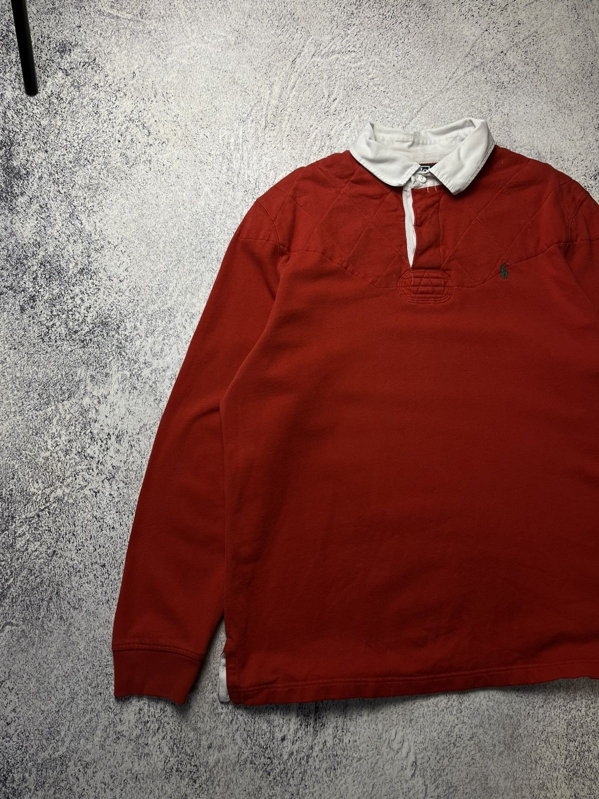 Polo Ralph Lauren Vintage Y2k Polo Ralph Lauren Rugby Long Sleeve Shirt Size US XL / EU 56 / 4 - 9 Thumbnail