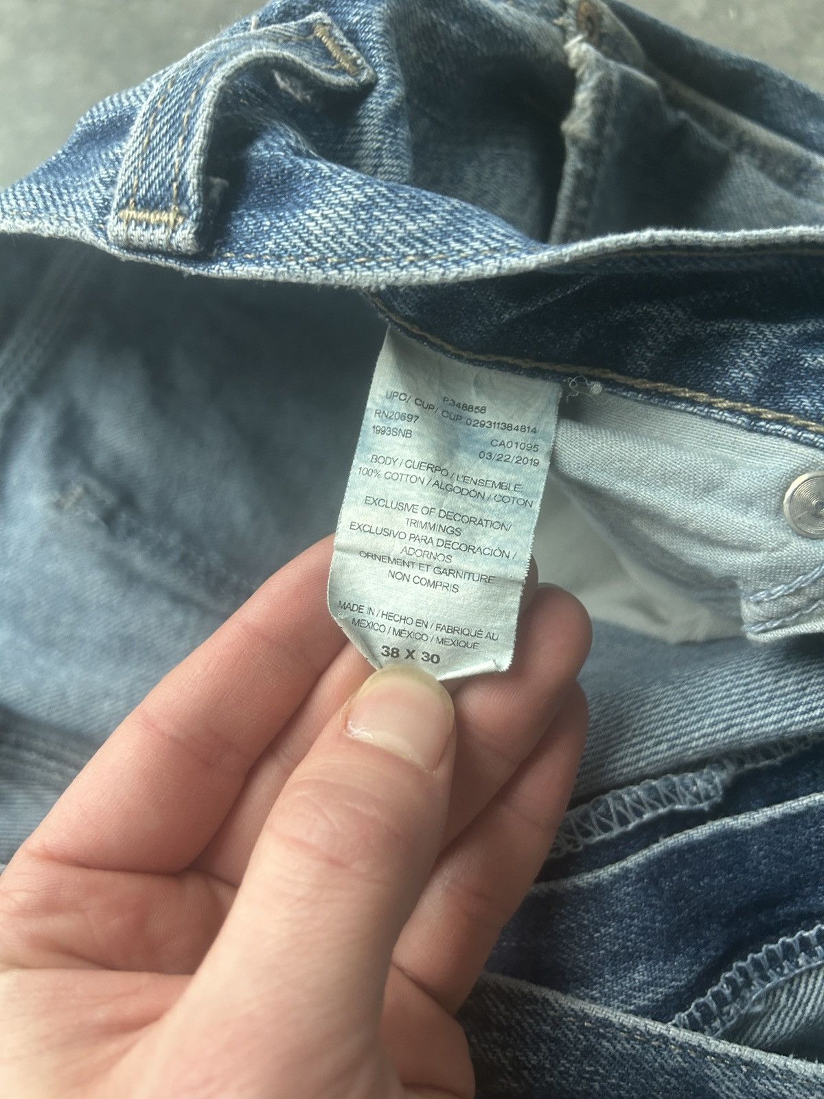 Dickies × Vintage Vintage Y2K Dickies Carpenter Jeans 38x30 Mud Wash Size US 38 / EU 54 - 6 Thumbnail