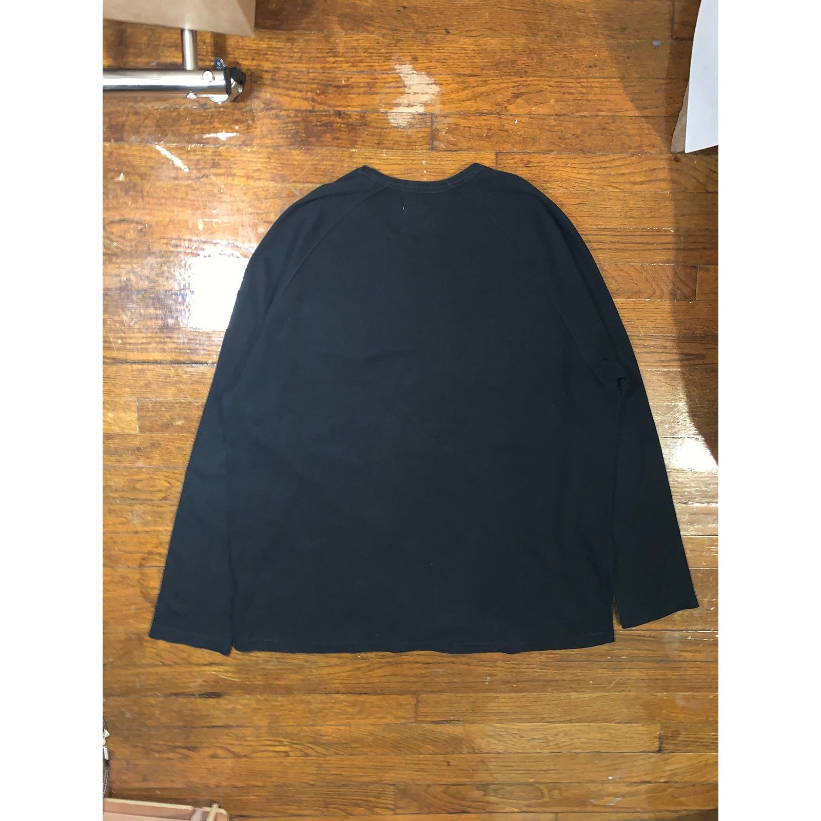Old Navy Old Navy Y2K Skull Thermal Shirt 2XL So-Cal Black Size US XXL / EU 58 / 5 - 6 Thumbnail