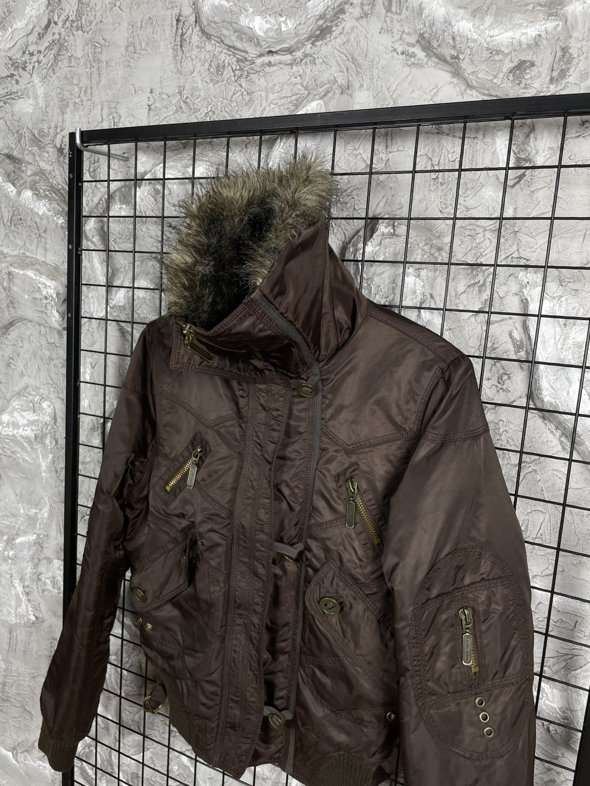 2000s Japanese Fur Jacket Archive LGB If Six Was Nine Style