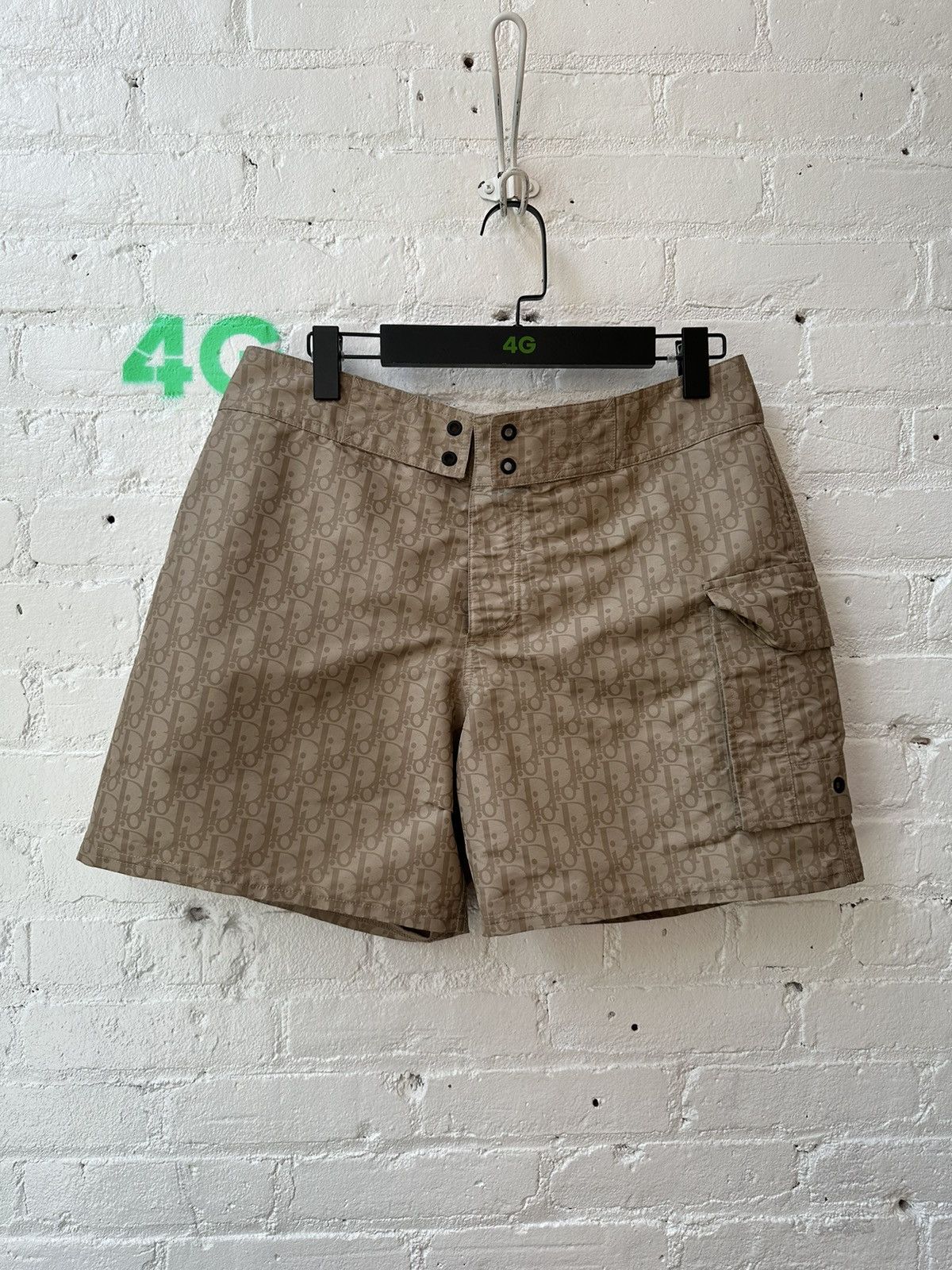 Dior DIOR MONOGRAM SWIM SHORTS SZ-M Size US 32 / EU 48 - 1 Thumbnail