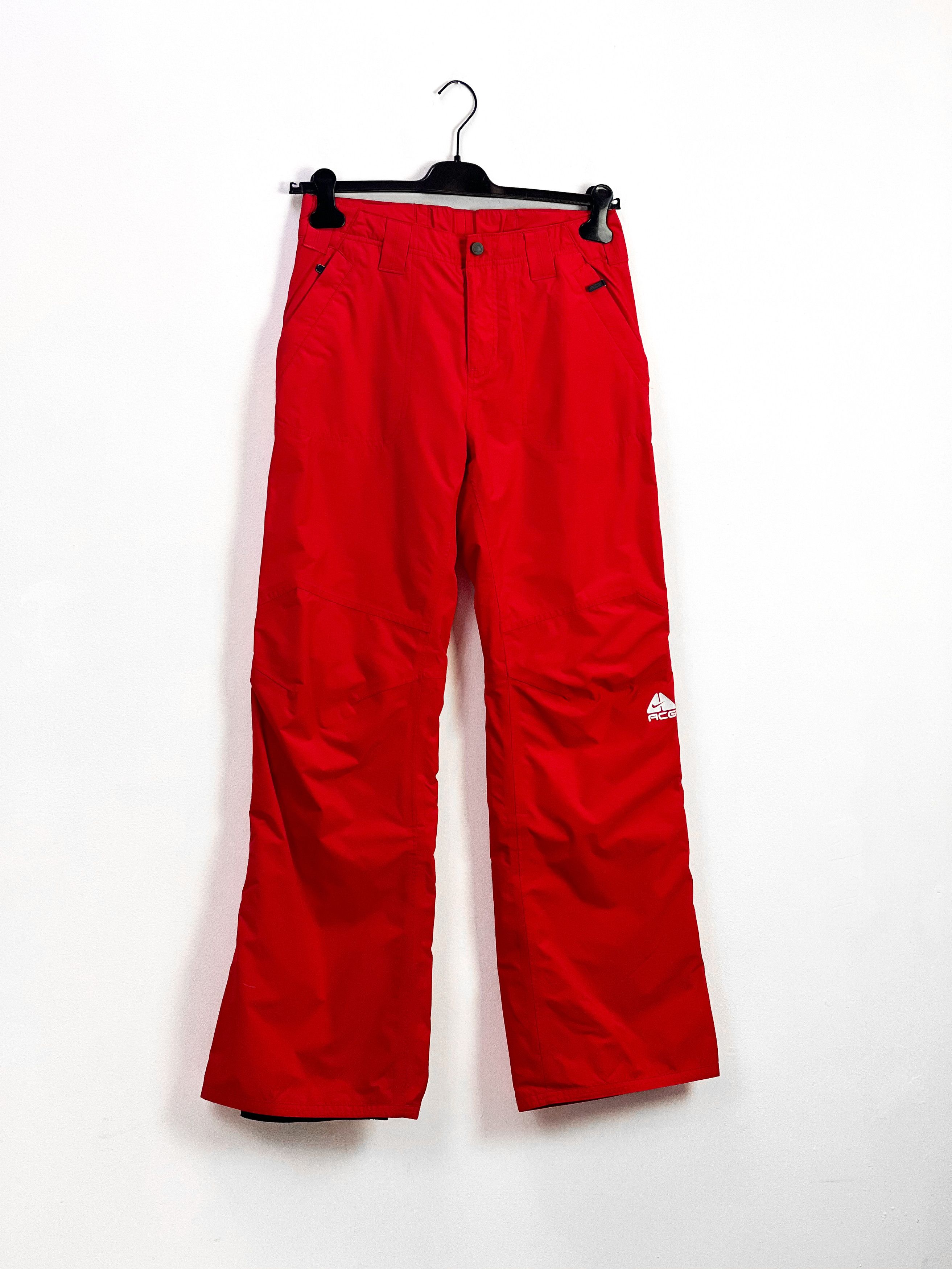 Nike NIKE ACG ski pants (RED) Size US 30 / EU 46 - 2 Thumbnail