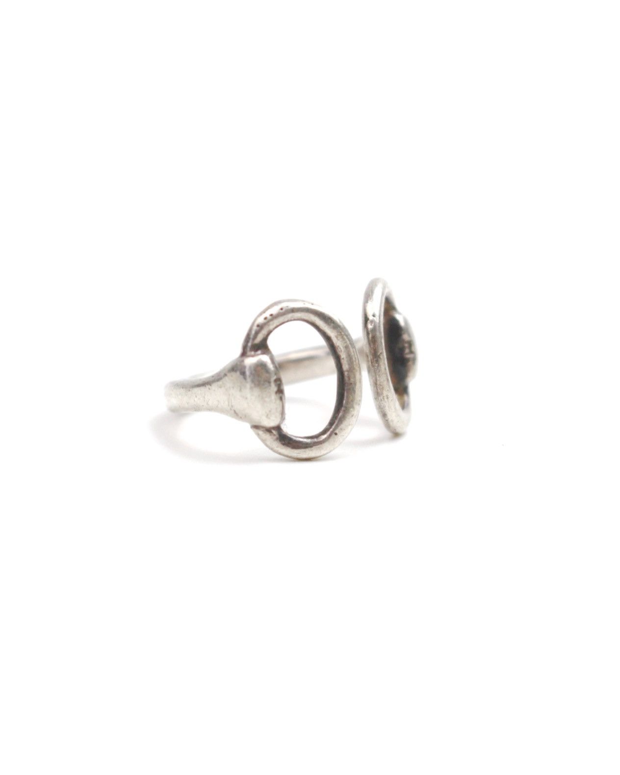 Hysteric Glamour 2000S JAPANESE MADE SCULPTURAL TWO FINGER SILVER RING Size ONE SIZE - 5 Thumbnail