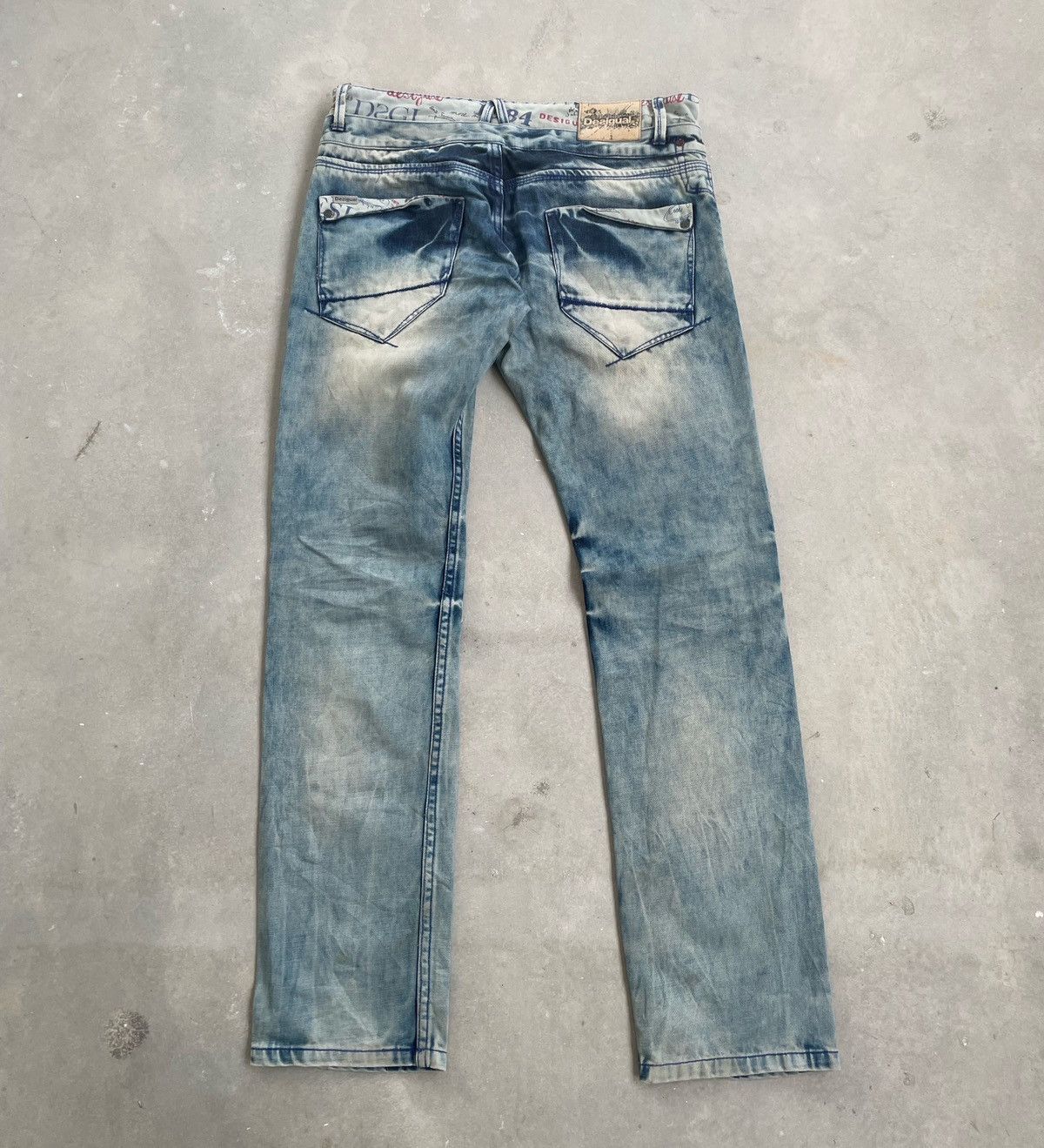Desigual DESIGUAL DOUBLE WAIST PANT WIDE LEG DENIM Size US 32 / EU 48 - 10 Thumbnail