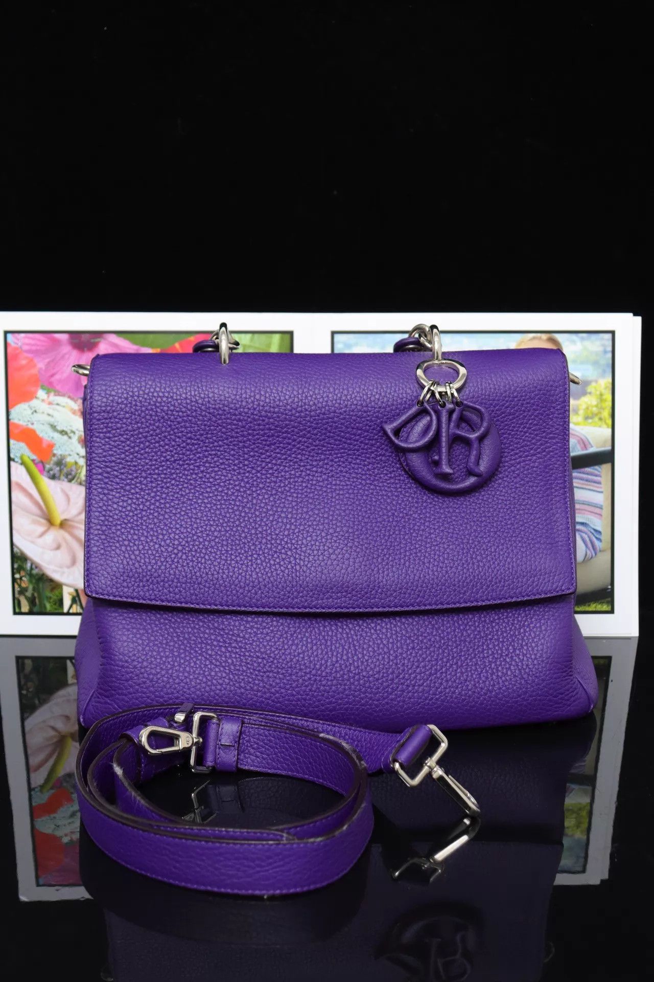 Dior Dior Be Dior Lady Dior Purple Strap Size ONE SIZE - 1 Thumbnail