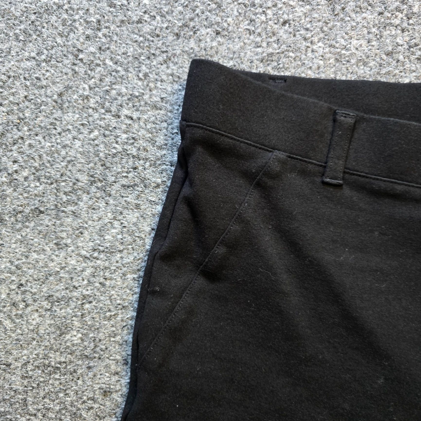 Quince Quince Pants Womens XL Black Ultra Stretch Ponte Bootcut Capsule Pull On Size 40" / US 18 - 3 Thumbnail