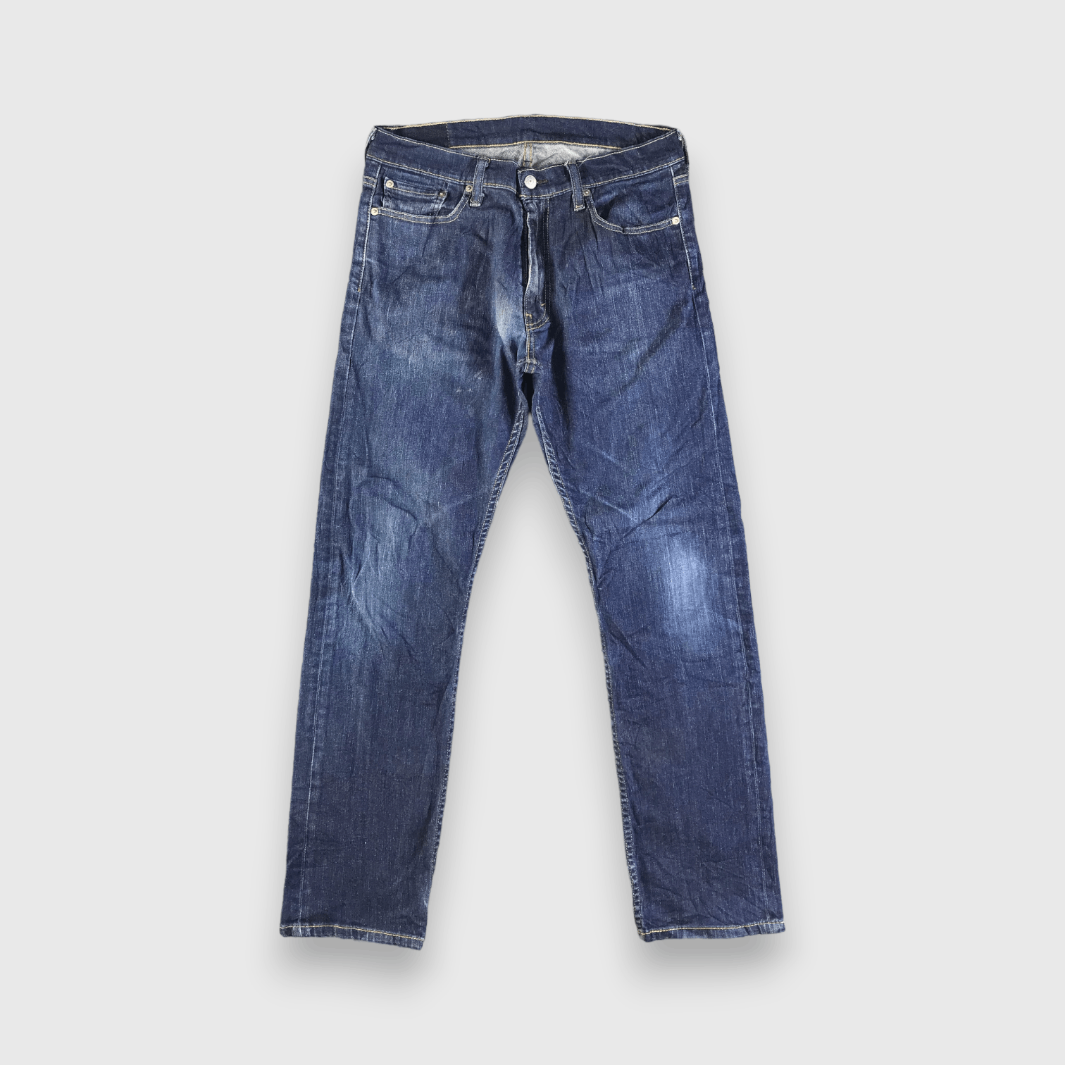 Levi's Vintage Blue Wash Levis 513 Jeans-J4159 Size US 33 - 1 Thumbnail