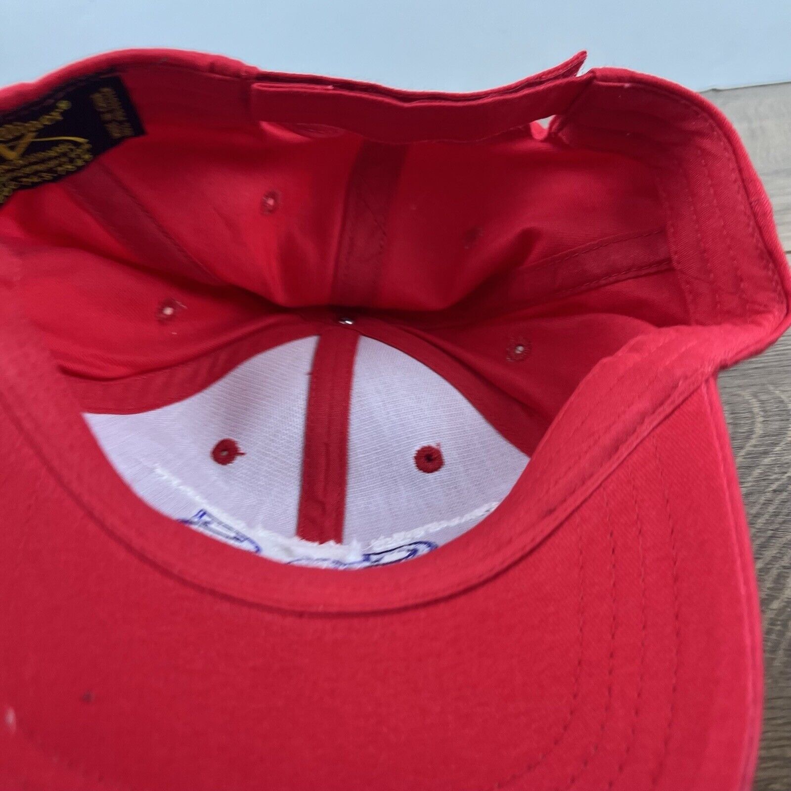 Other Stomoules Produce Hat SOS Hat Red Cap Hat Adjustable Hat Red Size ONE SIZE - 13 Thumbnail