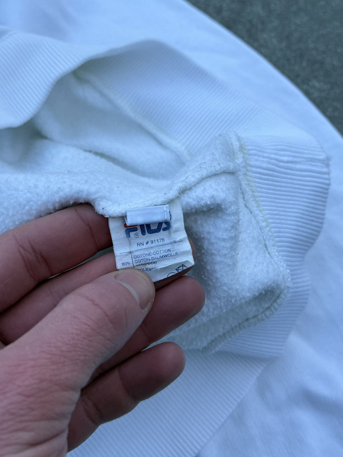 Other Vintage FILA Y2K streetwear avantgarde sweatshirt Size US M / EU 48-50 / 2 - 10 Thumbnail
