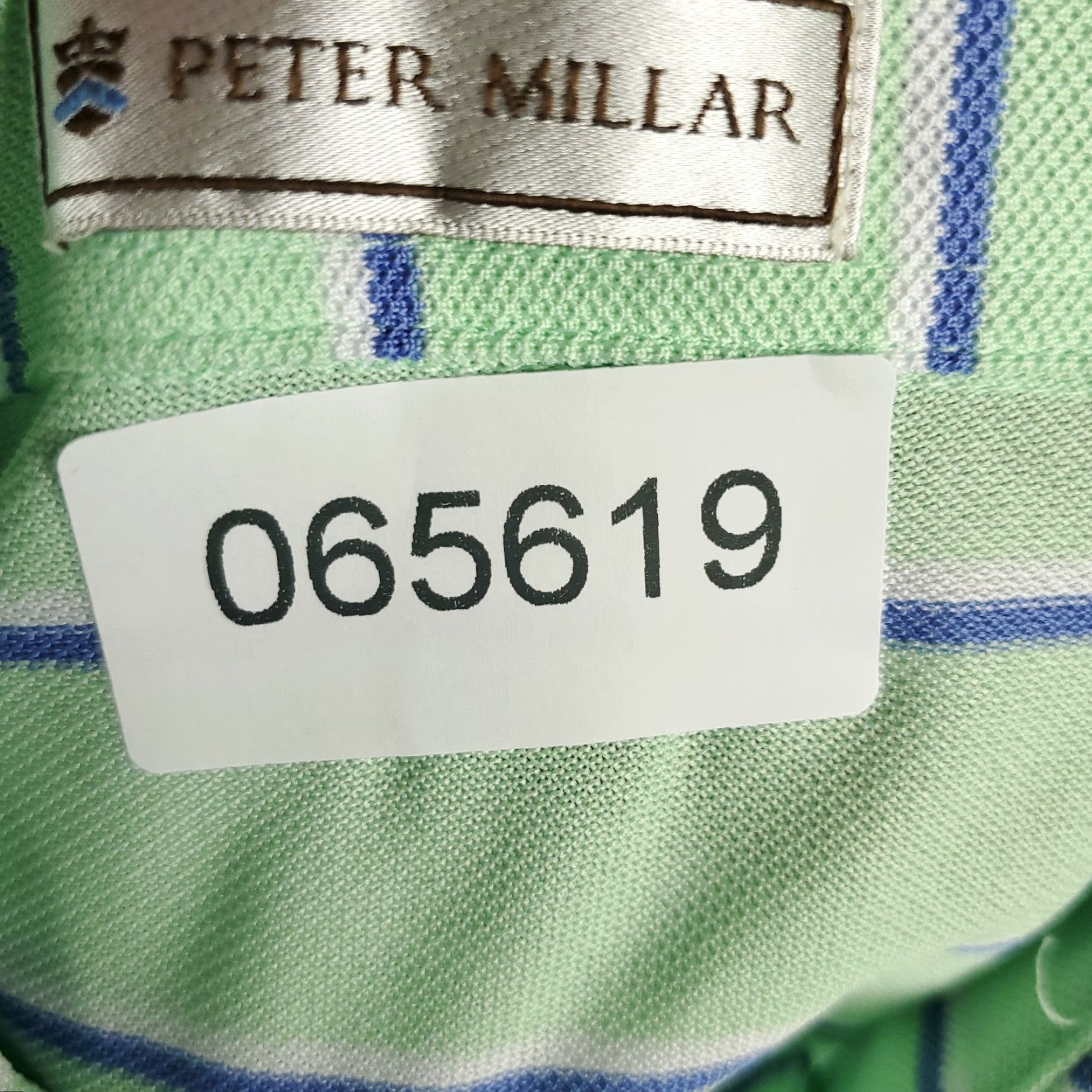Peter Millar Peter Millar Polo Shirt Mens Medium Green Striped Golf Casual Short Sleeve Polo Shirt Mens Green Striped Golf Casual Short Sleeve Size US M / EU 48-50 / 2 - 8 Thumbnail
