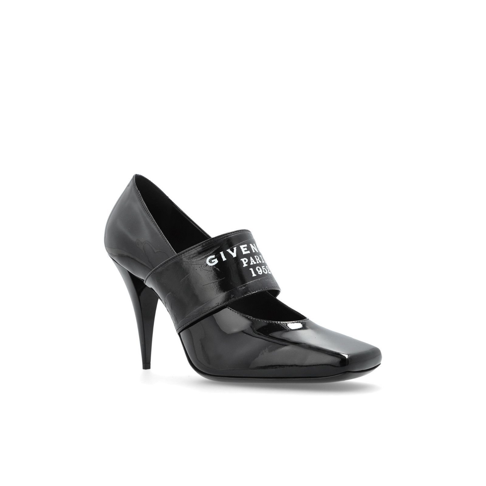 Givenchy GIVENCHY Black Patent Leather 100mm Heel Pumps New & Authent Size US 9 / IT 39 - 2 Thumbnail