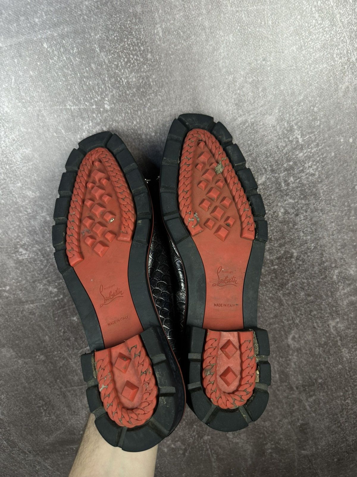 Christian Louboutin Christian Louboutin Champignac Leather & Suede Oxford Size US 13 / EU 46 - 7 Thumbnail