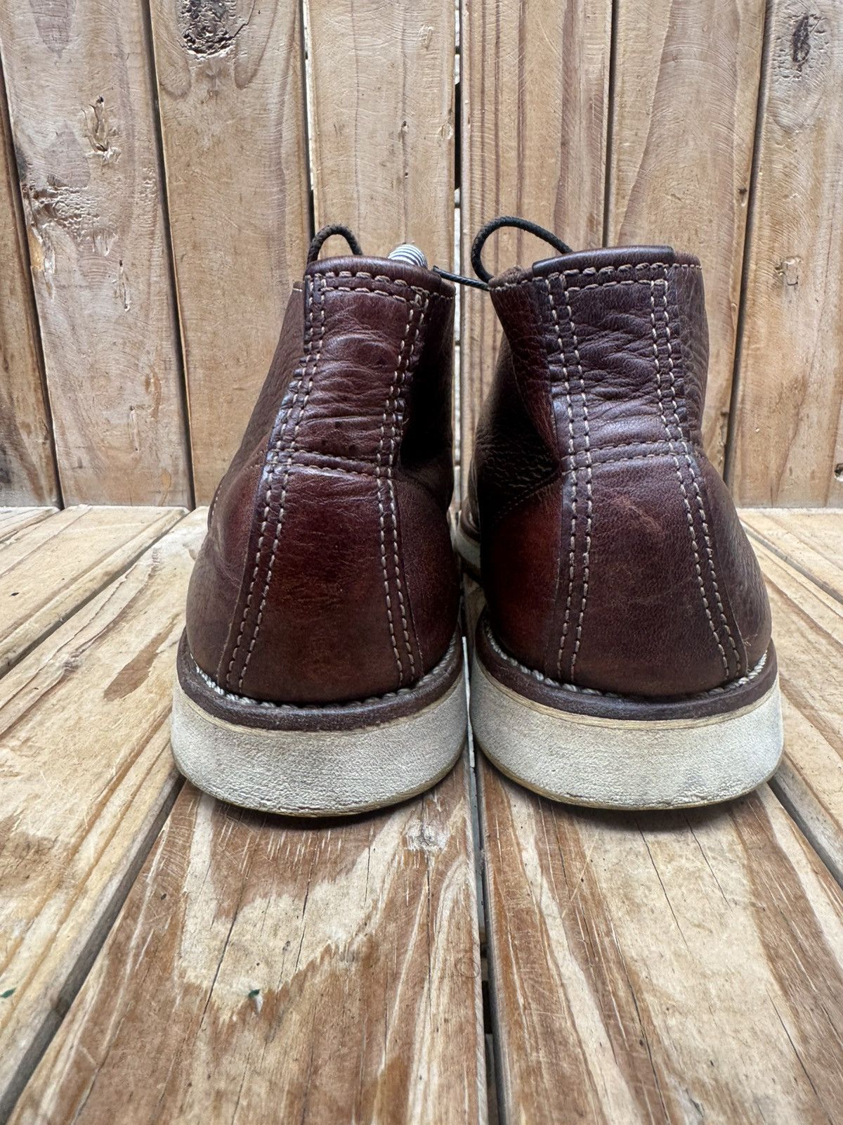 Red Wing Red Wing 3141 Chukka Brown leather boots EUR 40 UK 6.5 D Size US 7.5 / EU 40-41 - 9 Thumbnail