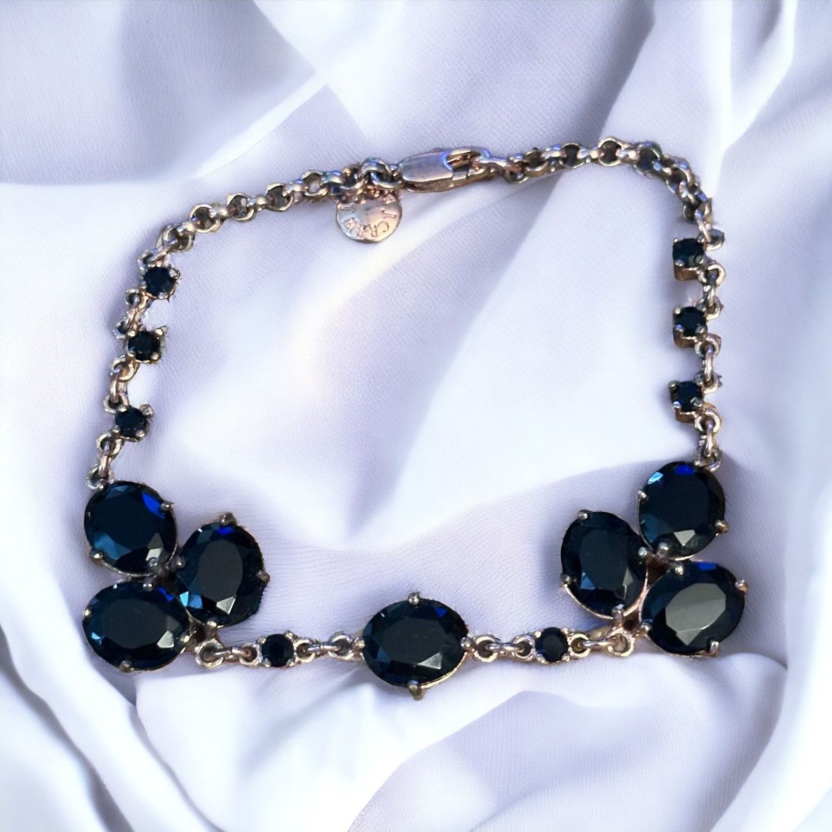 J.Crew J. Crew black stone chain bracelet Size ONE SIZE - 1 Thumbnail