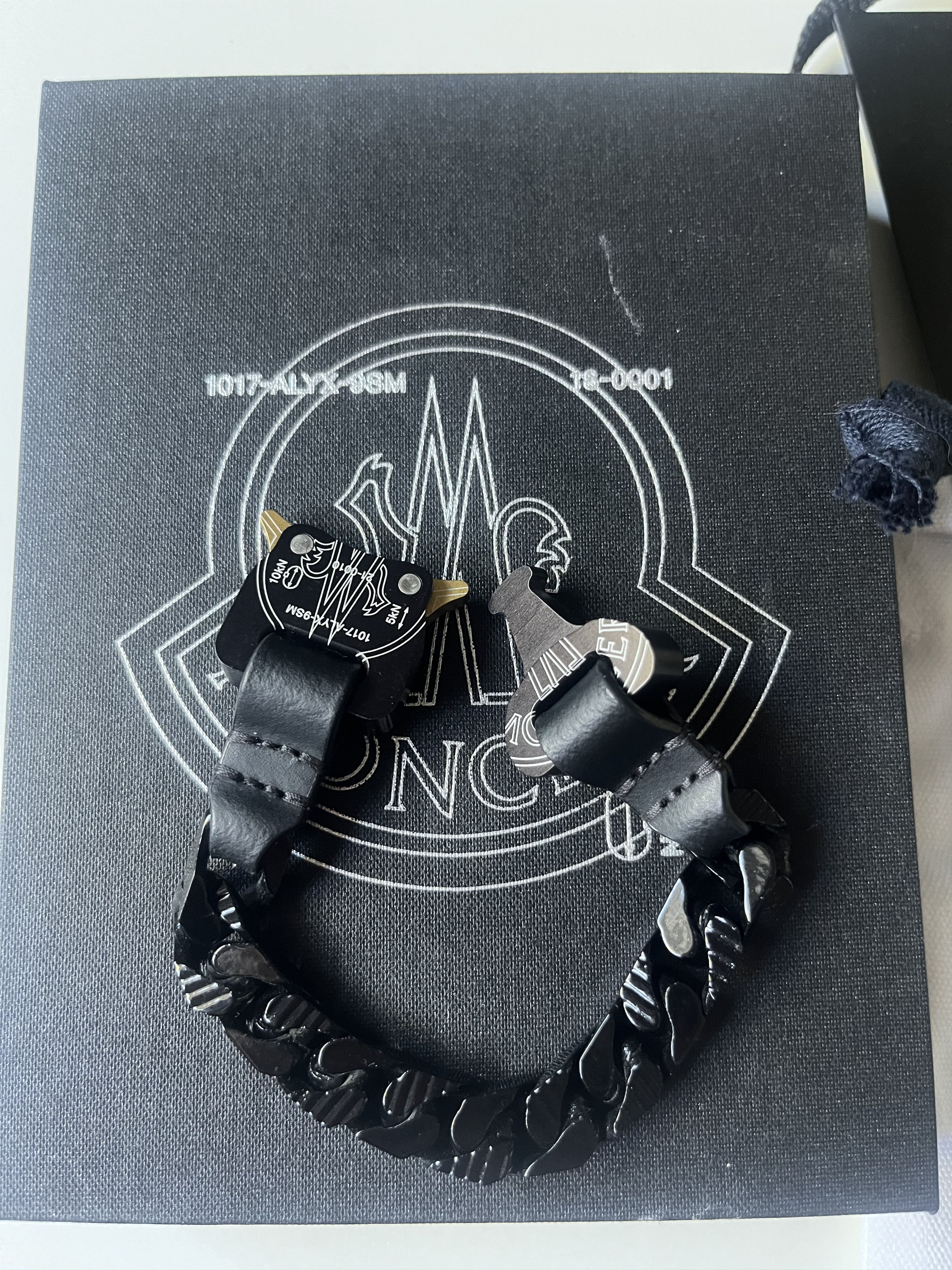 Buy Moncler Genius x 1017 ALYX 9SM Bracelet 'Black' - F209Y