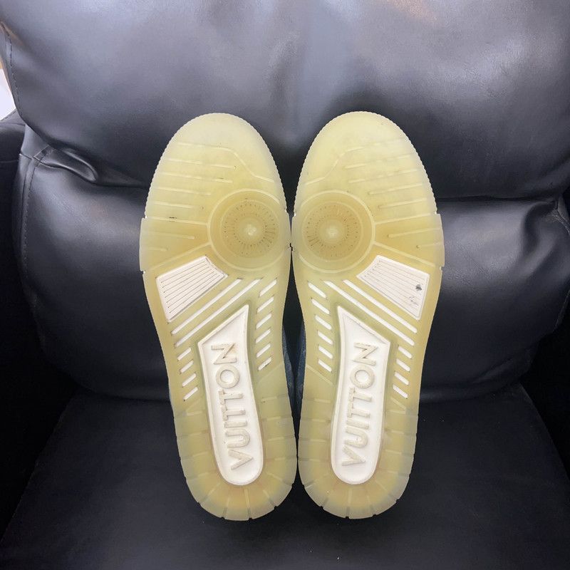 Louis Vuitton Louis Vuitton Trainer Blue Sneakers -2508 Size US 8 / EU 41 - 4 Thumbnail
