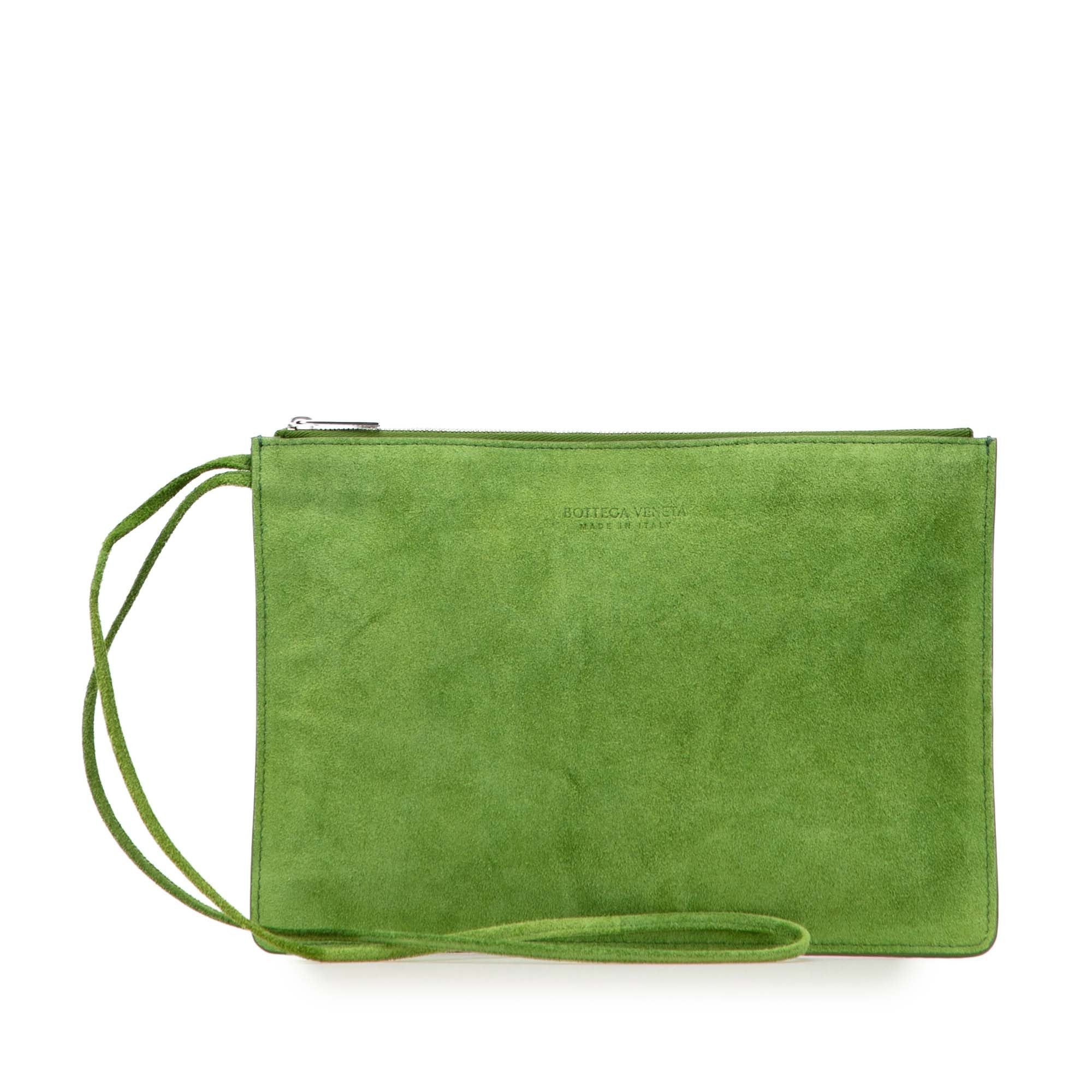 Bottega Veneta Suede Clutch Size ONE SIZE - 1 Thumbnail