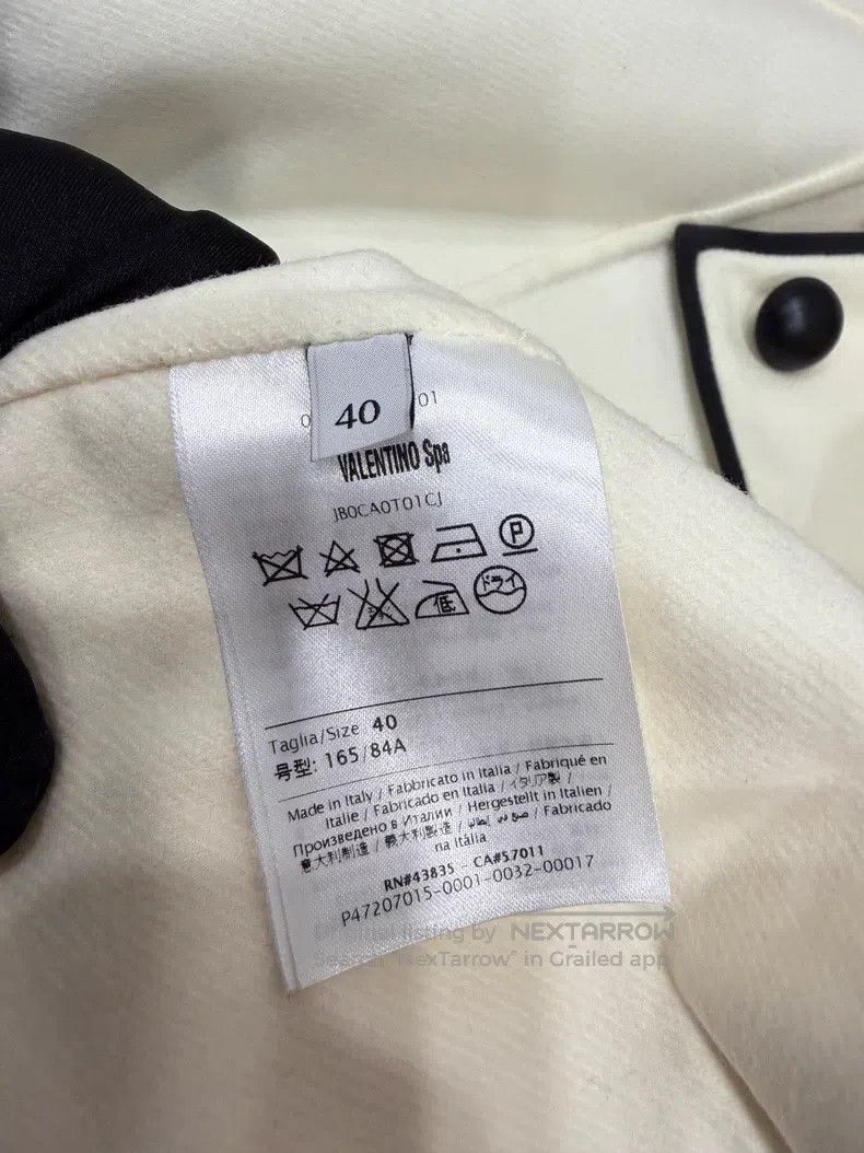 Valentino Valentino Main line white wool coat Size US XXS / EU 40 - 3 Thumbnail