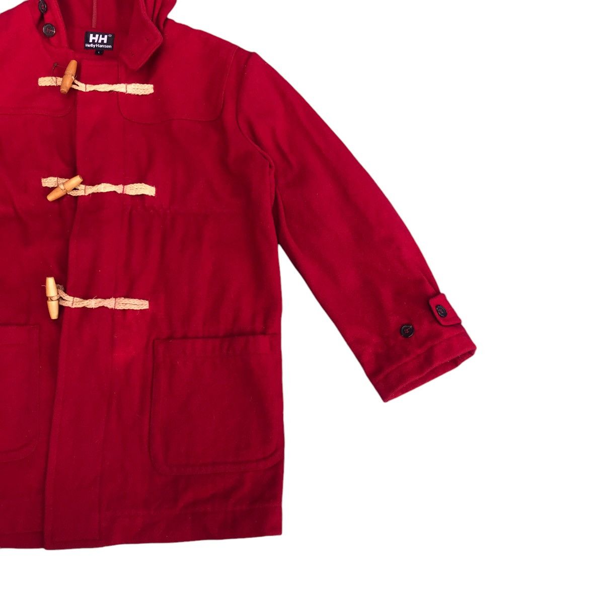 Beauty Beast × Helly Hansen Vintage Helly Hansen Duffle Wool Jacket Size US L / EU 52-54 / 3 - 5 Thumbnail