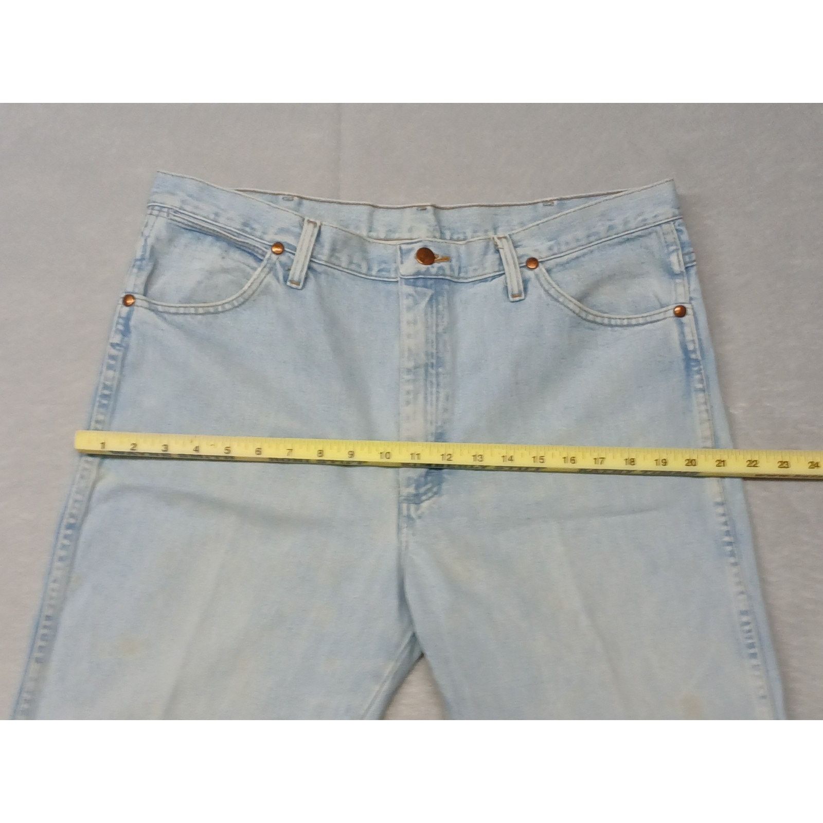 Wrangler Wrangler (38x32) Relaxed Straight Denim Jeans/Pants Size US 38 / EU 54 - 5 Thumbnail