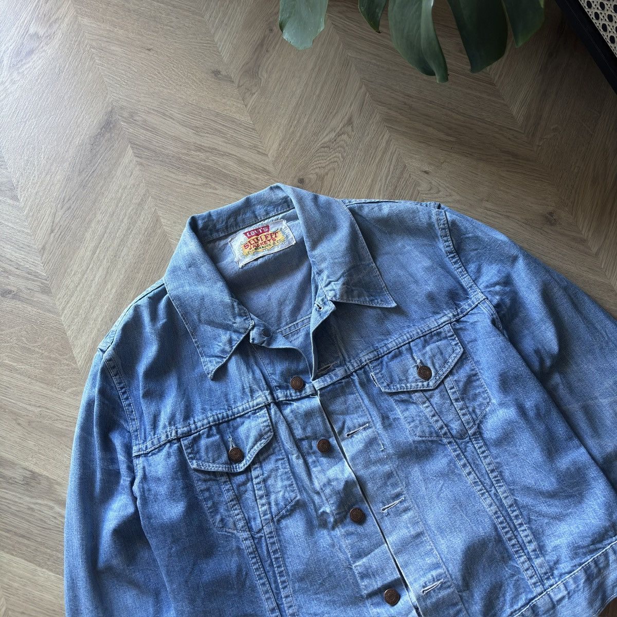 Levi's 1960s Vintage Levis slim fit denim jacket Size US S / EU 44-46 / 1 - 2 Thumbnail