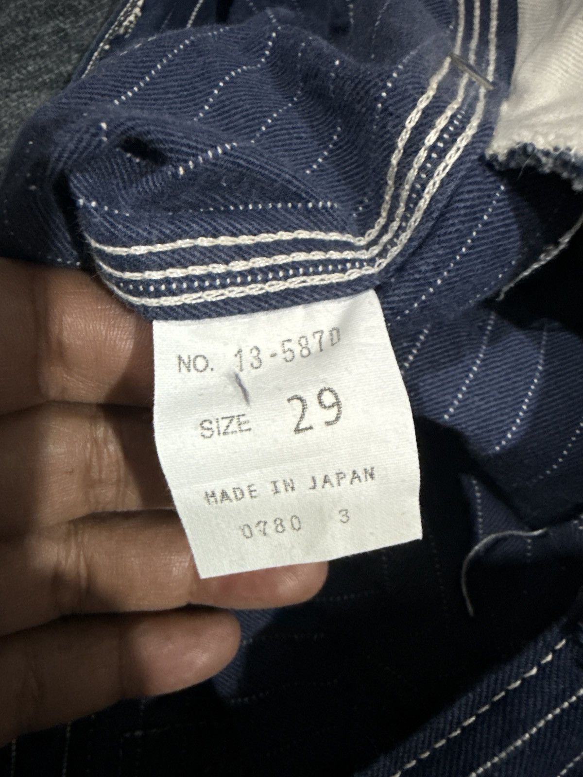 Kapital JAPANESE BRAND DMG WABASH CUSTOM PANTS MADE IN JAPAN Size US 29 - 8 Thumbnail