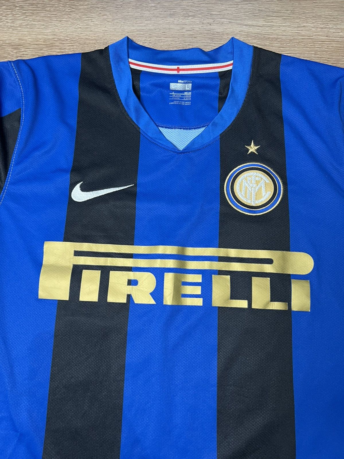 Nike Nike AC Milan 2008-2009 Football Shirt - Size- L Size US L / EU 52-54 / 3 - 3 Thumbnail