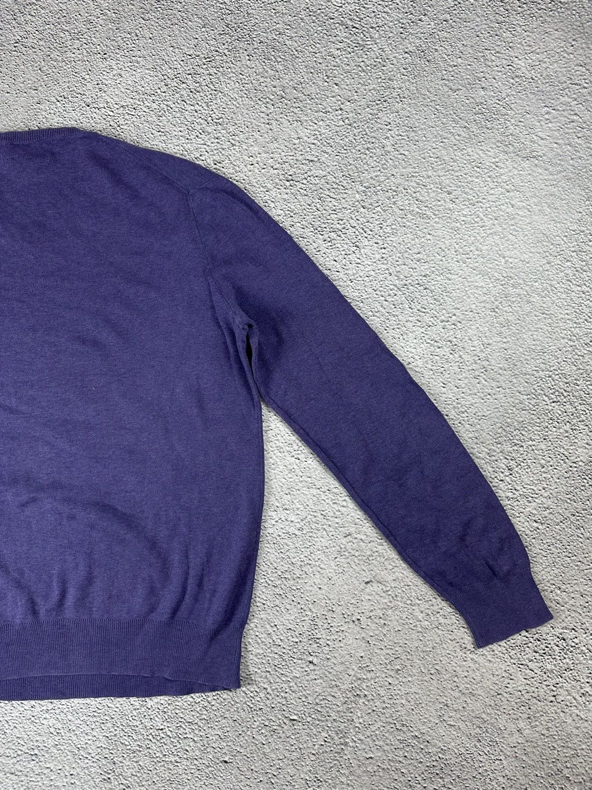 Polo Ralph Lauren Vintage Polo by Ralph Lauren Knit V-Neck Pullover Old Money Size US S / EU 44-46 / 1 - 7 Thumbnail