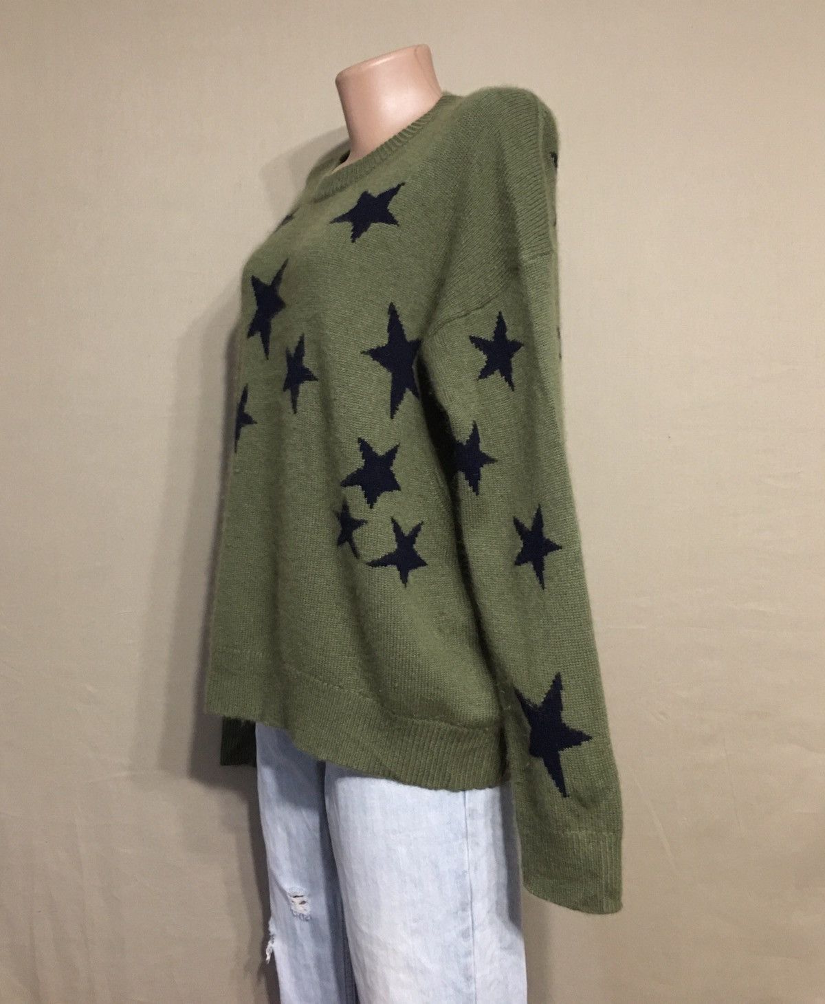 Zadig & Voltaire Zadig & Voltaire Markus Stars Cashmere Sweater Size L Size L / US 10 / IT 46 - 4 Thumbnail