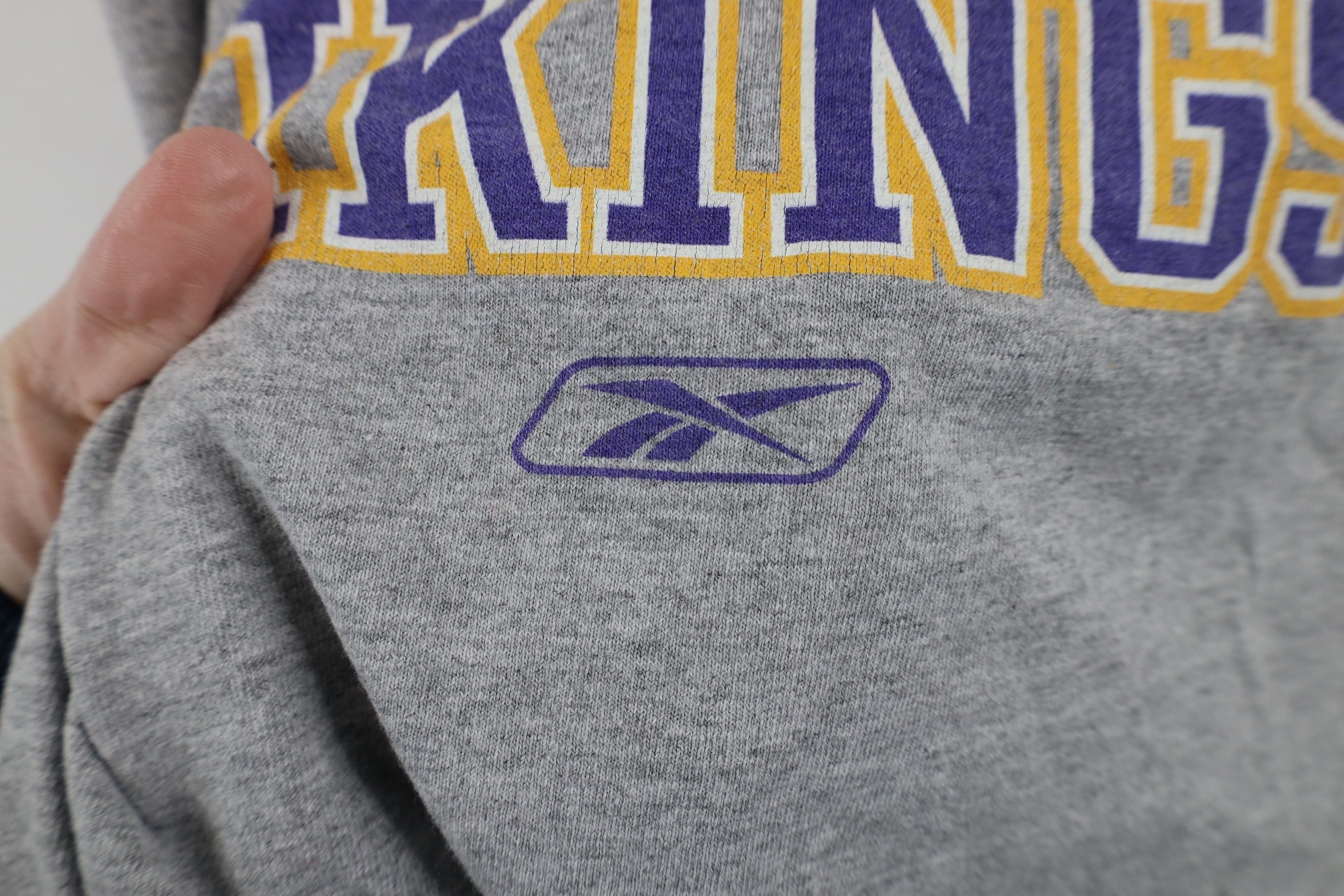 Reebok × Vintage Vintage Reebok Minnesota Vikings Long Sleeve T-Shirt Size US XL / EU 56 / 4 - 6 Thumbnail