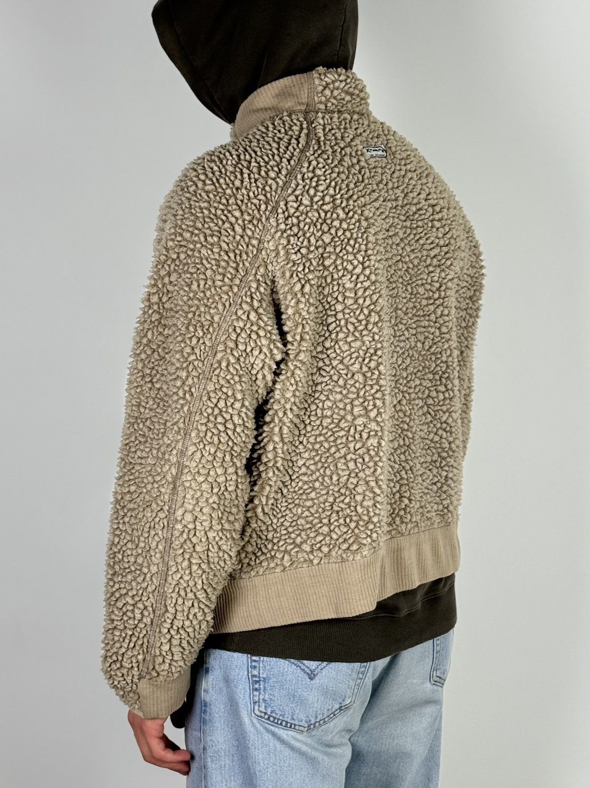 Vintage 1990’s Vintage Komodo London Boxy Deep Pile Sherpa Fleece Size US L / EU 52-54 / 3 - 4 Thumbnail