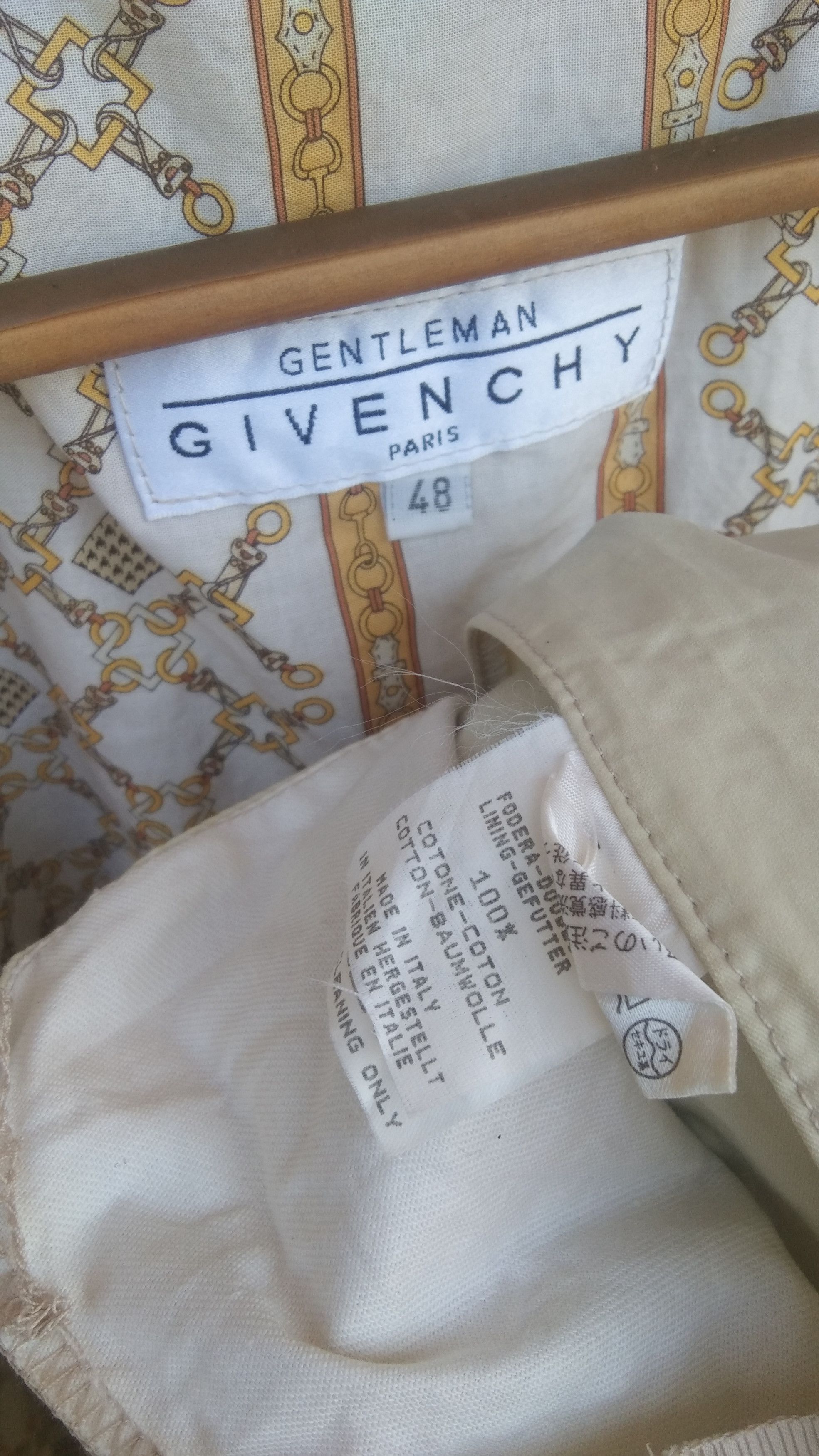 Givenchy Vtg Givenchy gentleman paris light coat jacket Size US M / EU 48-50 / 2 - 10 Thumbnail