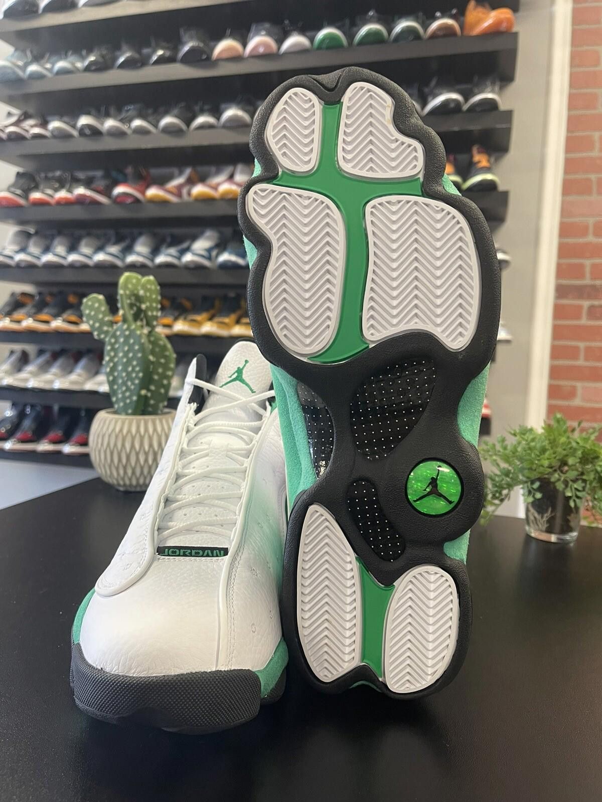 Jordan Brand Size 11.5 - Jordan 13 Retro White Lucky Green Size US 11.5 / EU 44-45 - 8 Thumbnail