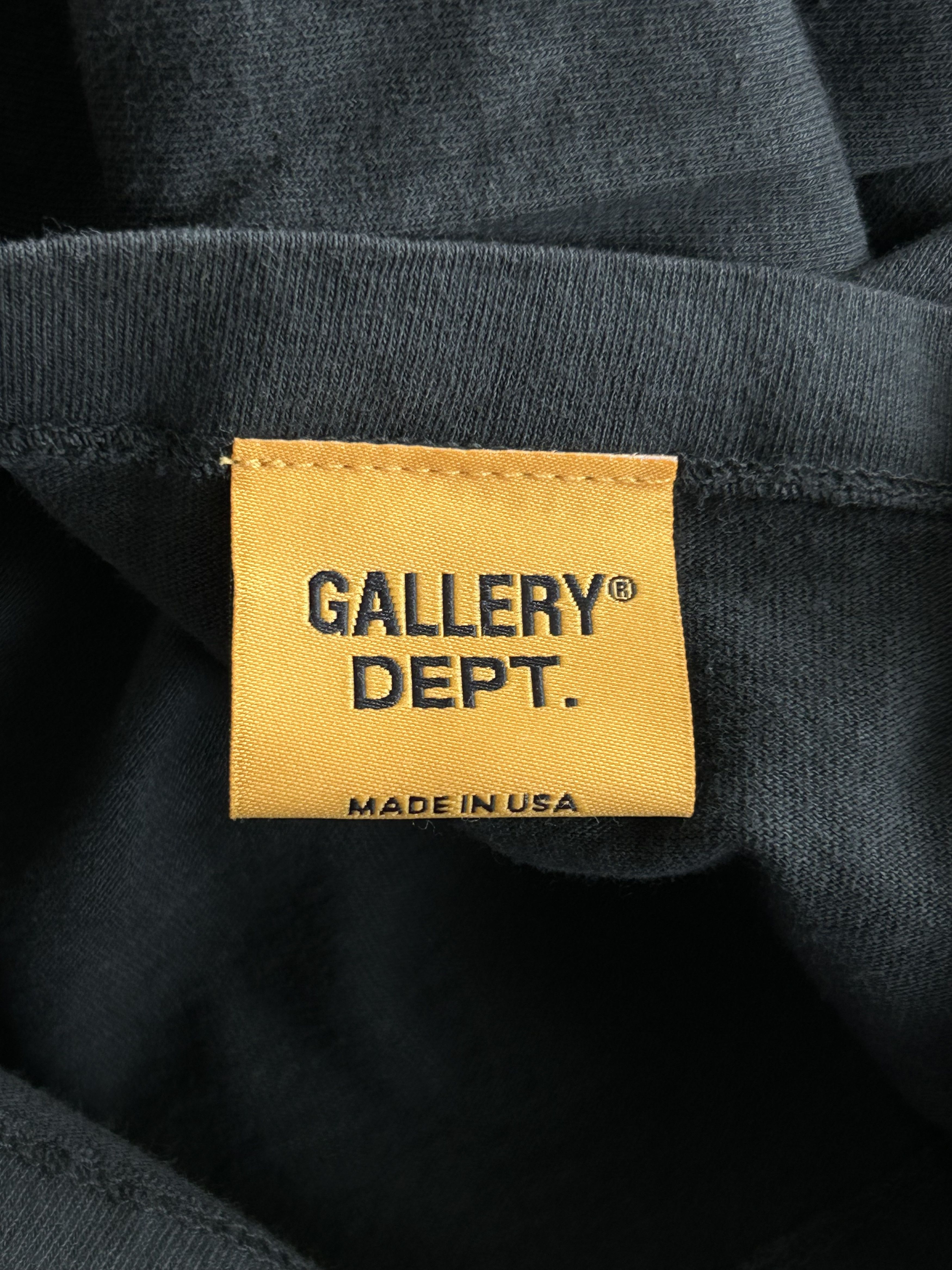 Gallery Dept. Gallery Dept Faded Black & Yellow ATK Logo T-Shirt Size US M / EU 48-50 / 2 - 4 Thumbnail