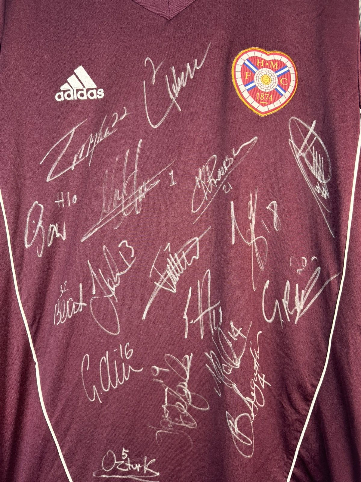 Adidas × Vintage heart of hamilton soccer jersey 2011 longsleve X42380 Size US L / EU 52-54 / 3 - 3 Thumbnail