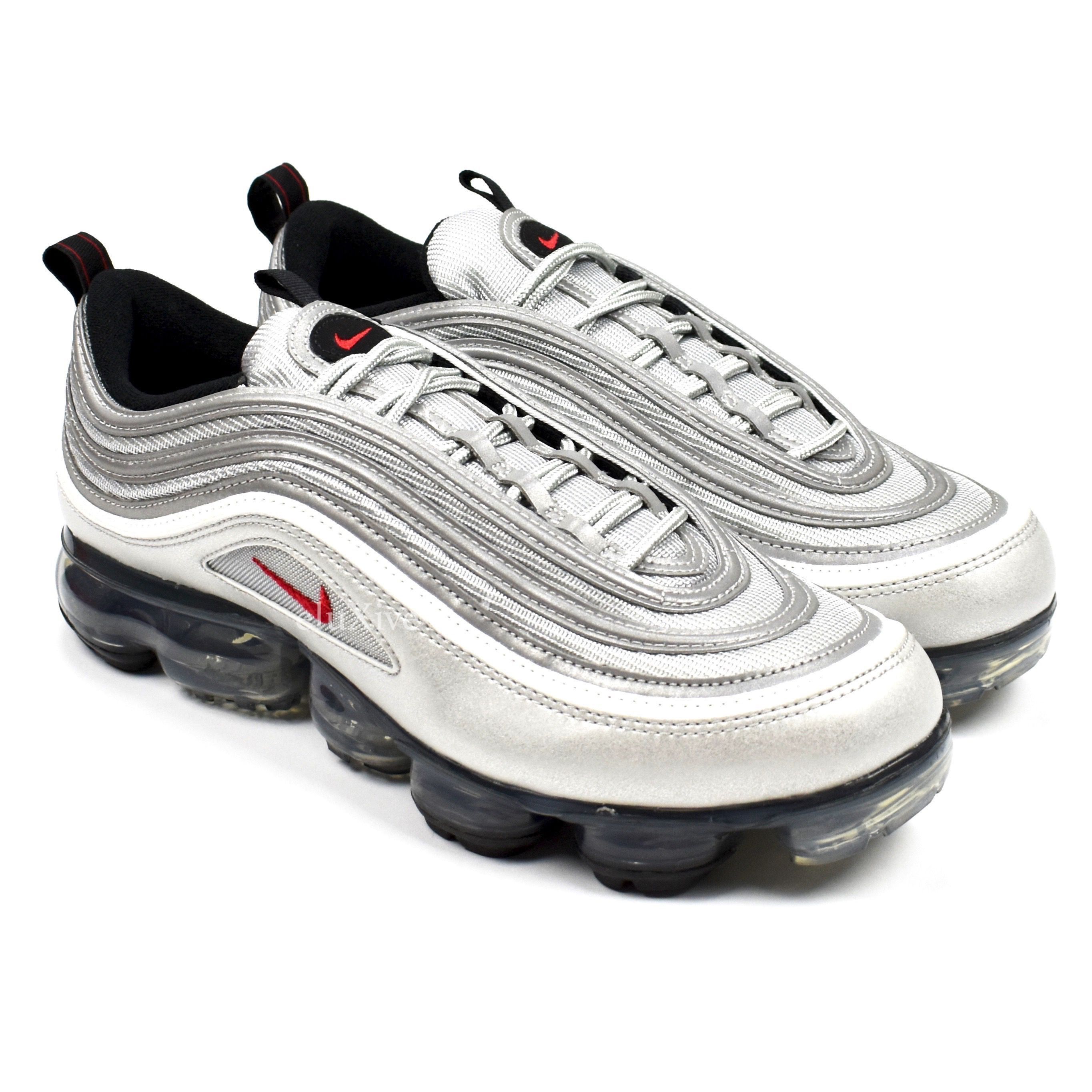 Nike Nike Air Vapormax 97 Silver Bullet Metallic Red 2017 DS Size US 10 / EU 43 - 1 Preview